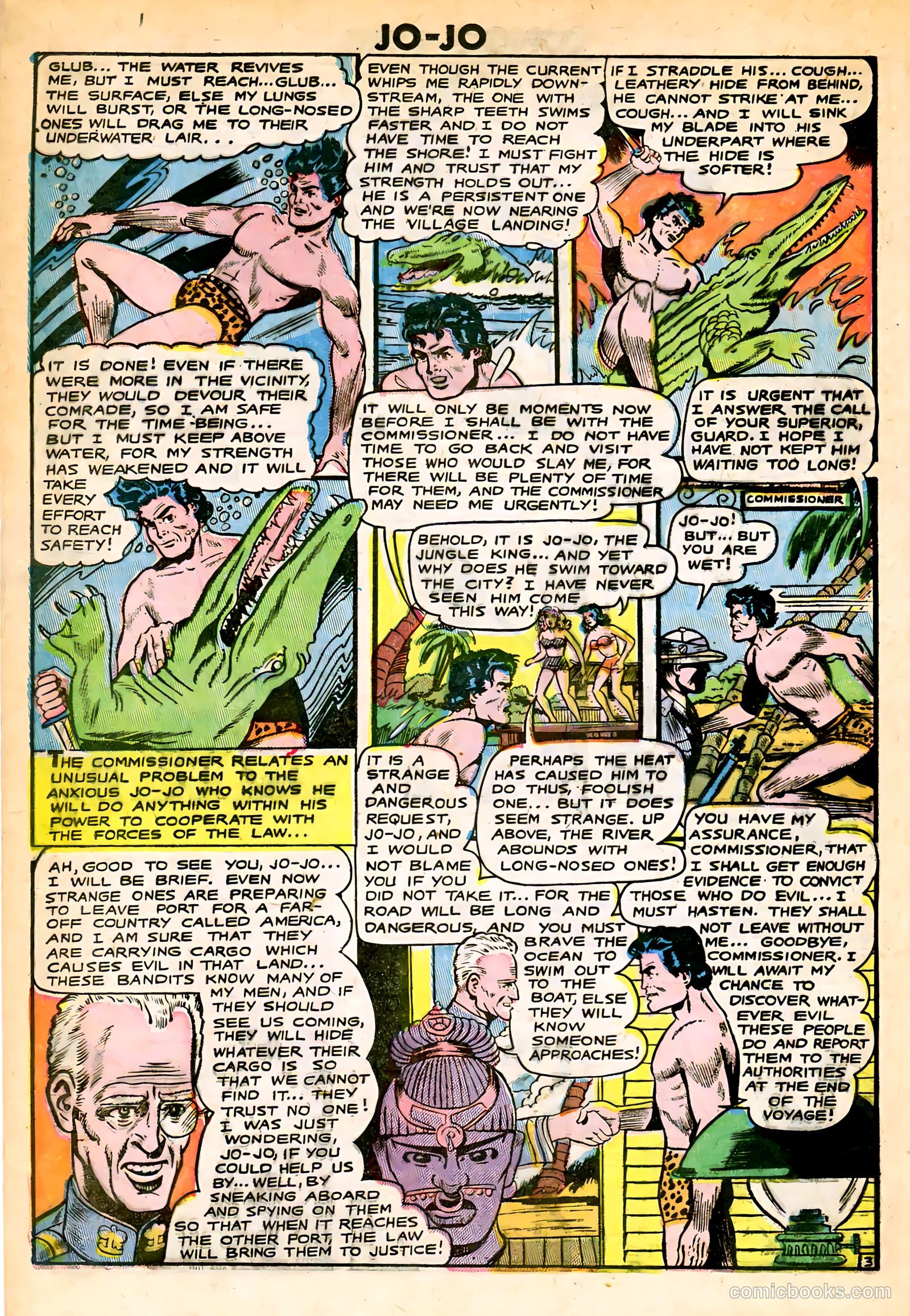 Terrors of the Jungle #8 (1954) — page 6 of 25