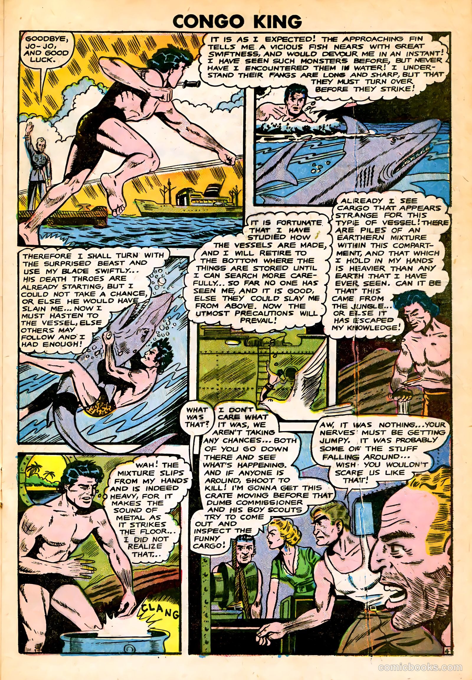 Terrors of the Jungle #8 (1954) — page 7 of 25