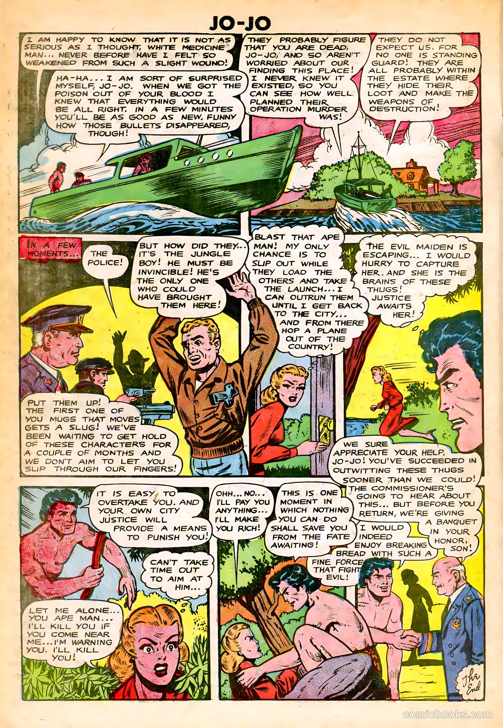 Terrors of the Jungle #8 (1954) — page 12 of 25
