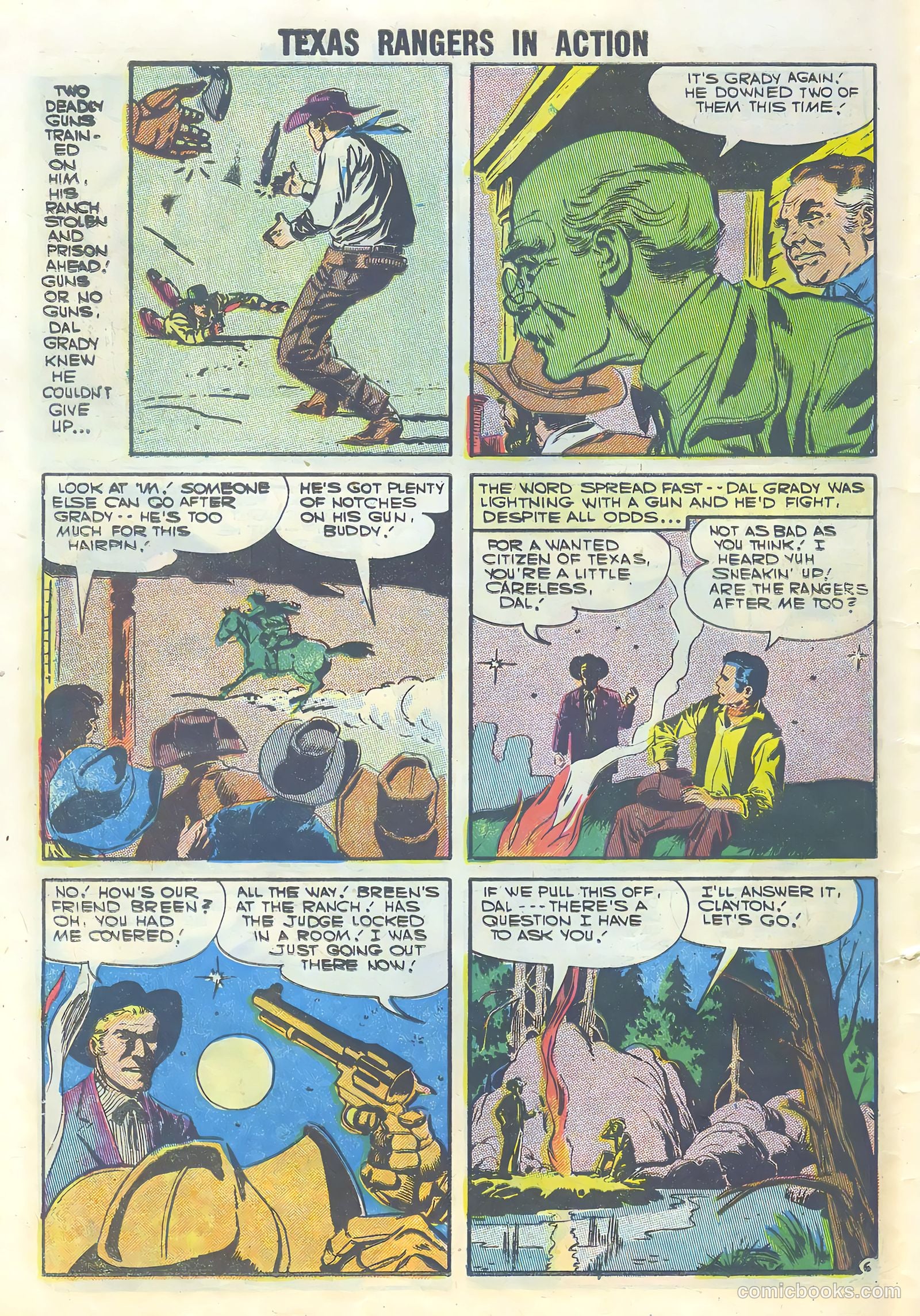 Texas Rangers #8 (1957) — page 26 of 36