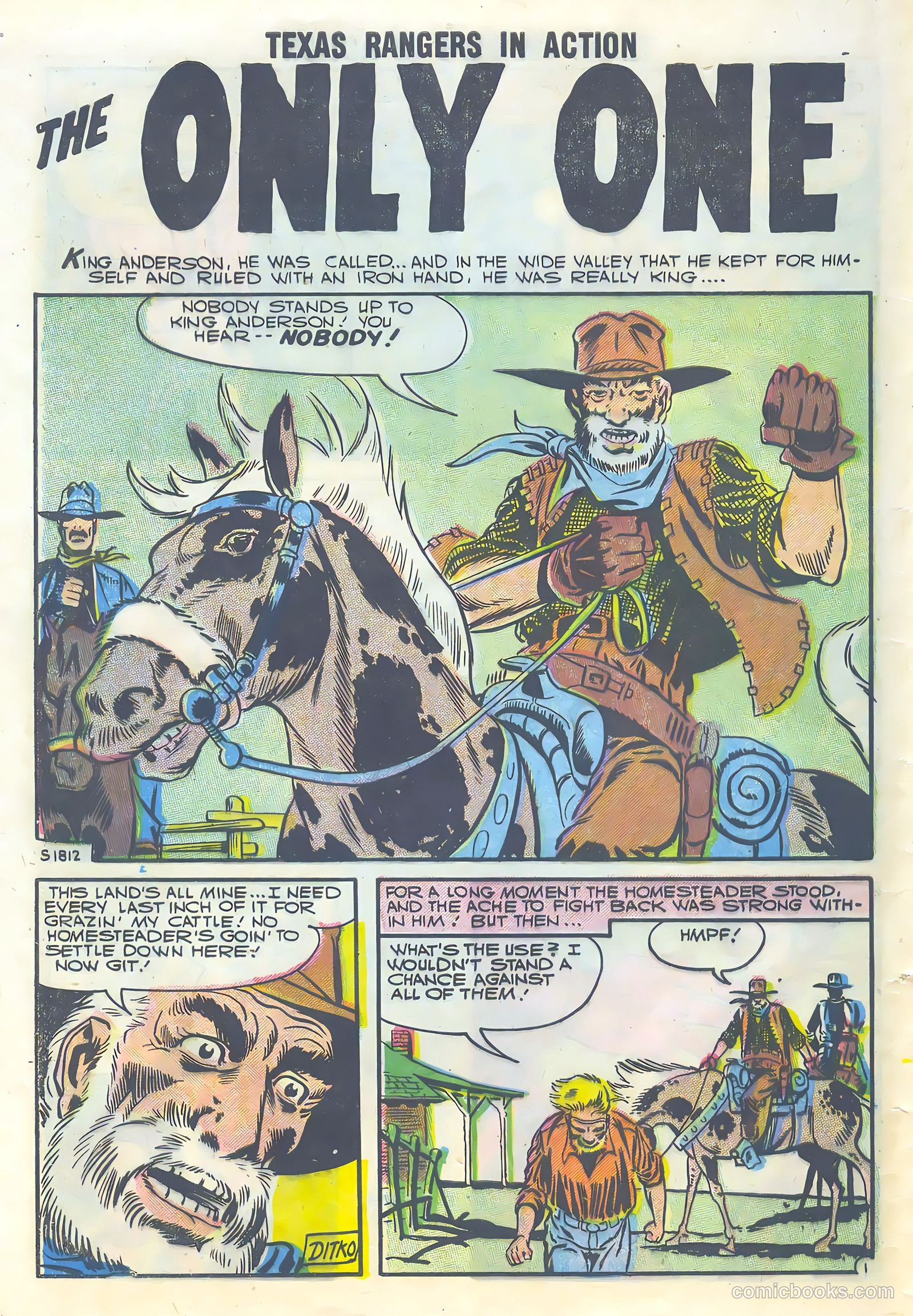 Texas Rangers #8 (1957) — page 28 of 36