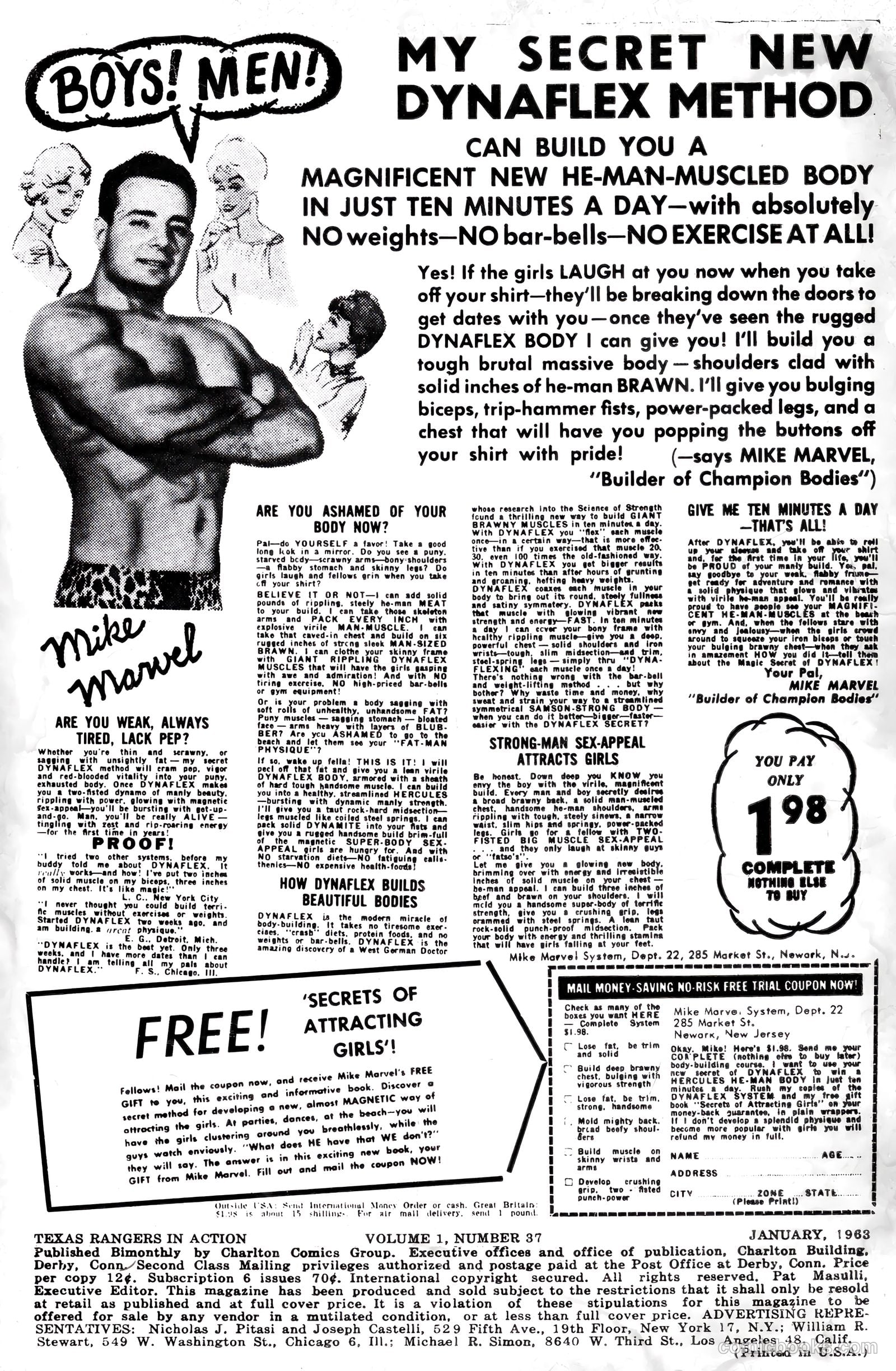 Texas Rangers in Action #37 (1963, Charlton) — page 2 of 36