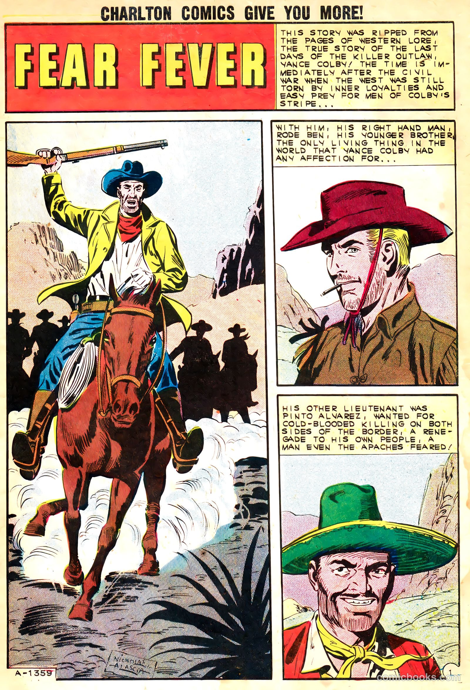 Texas Rangers in Action #37 (1963, Charlton) — page 3 of 36