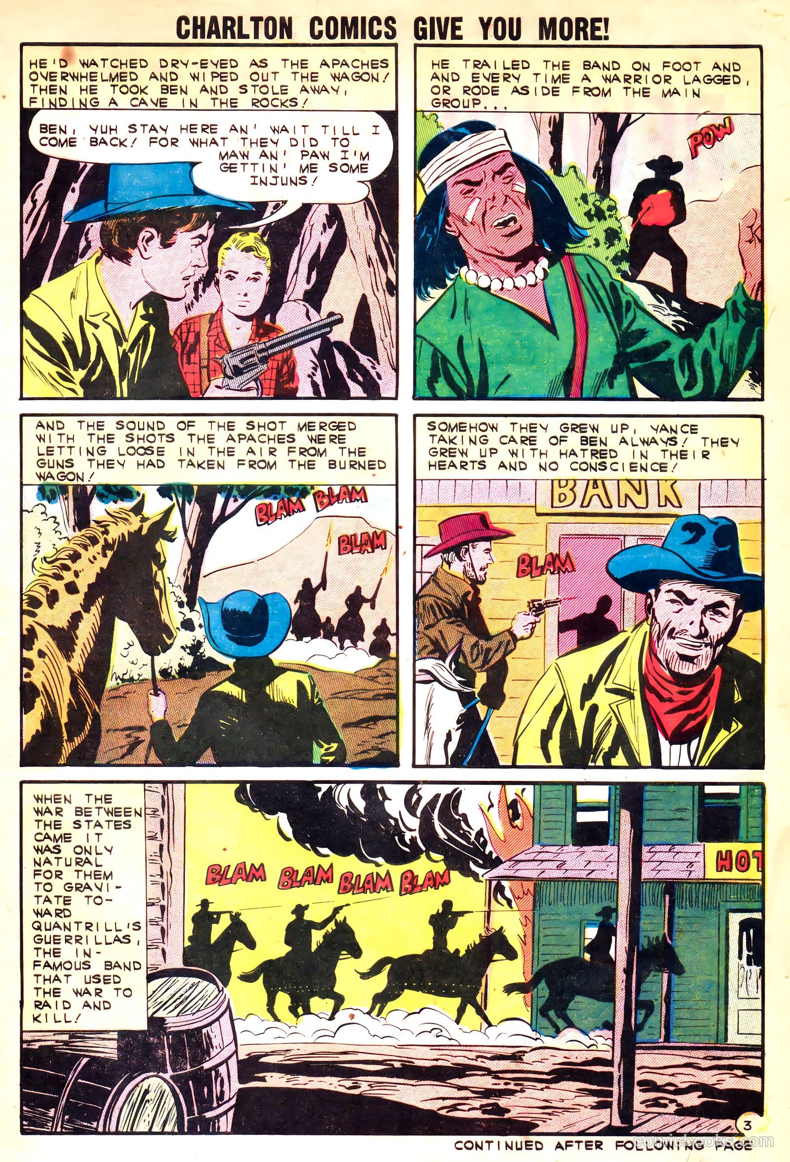 Texas Rangers in Action #37 (1963, Charlton) — page 5 of 36