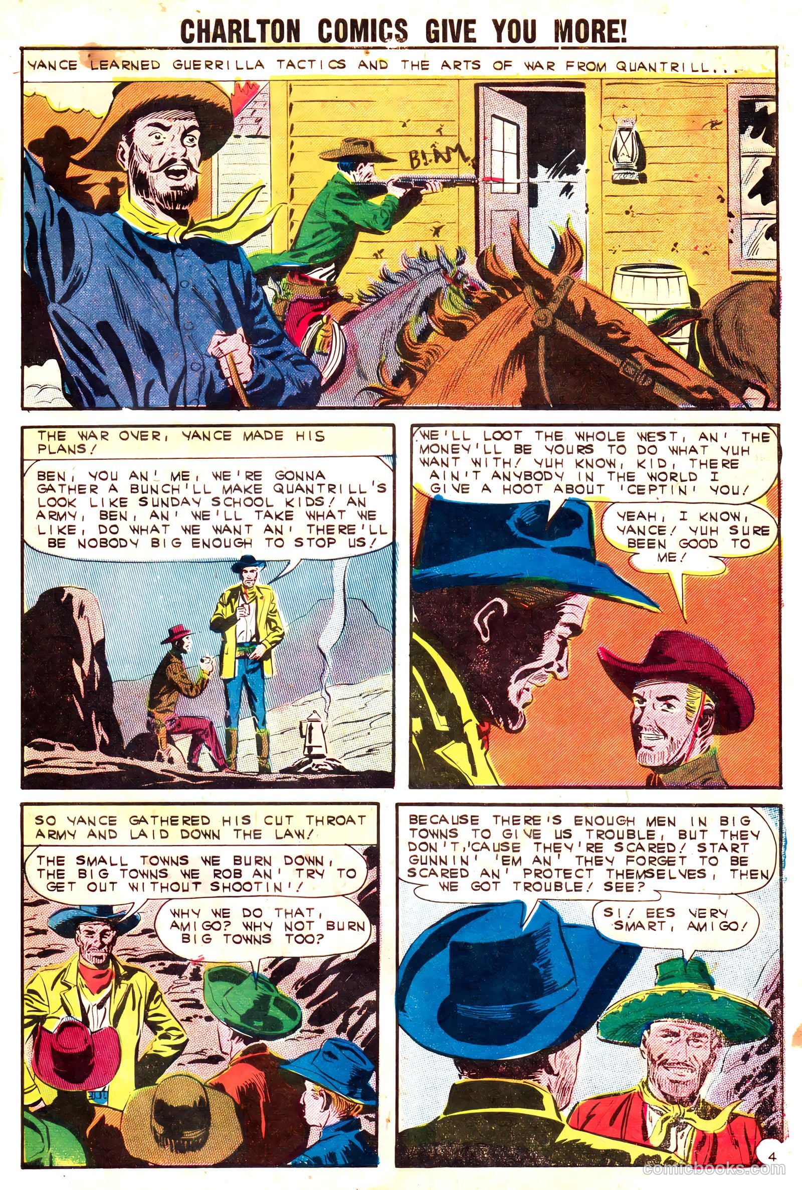 Texas Rangers in Action #37 (1963, Charlton) — page 7 of 36