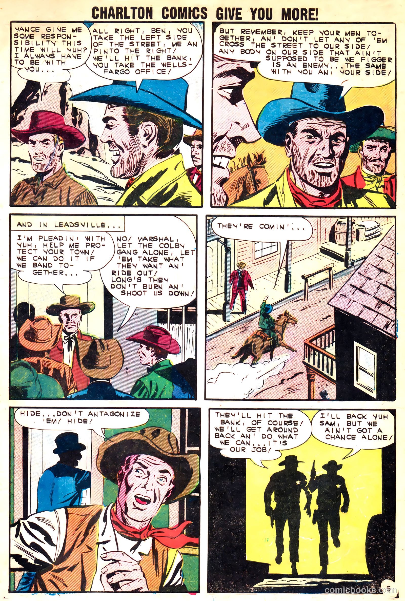 Texas Rangers in Action #37 (1963, Charlton) — page 9 of 36