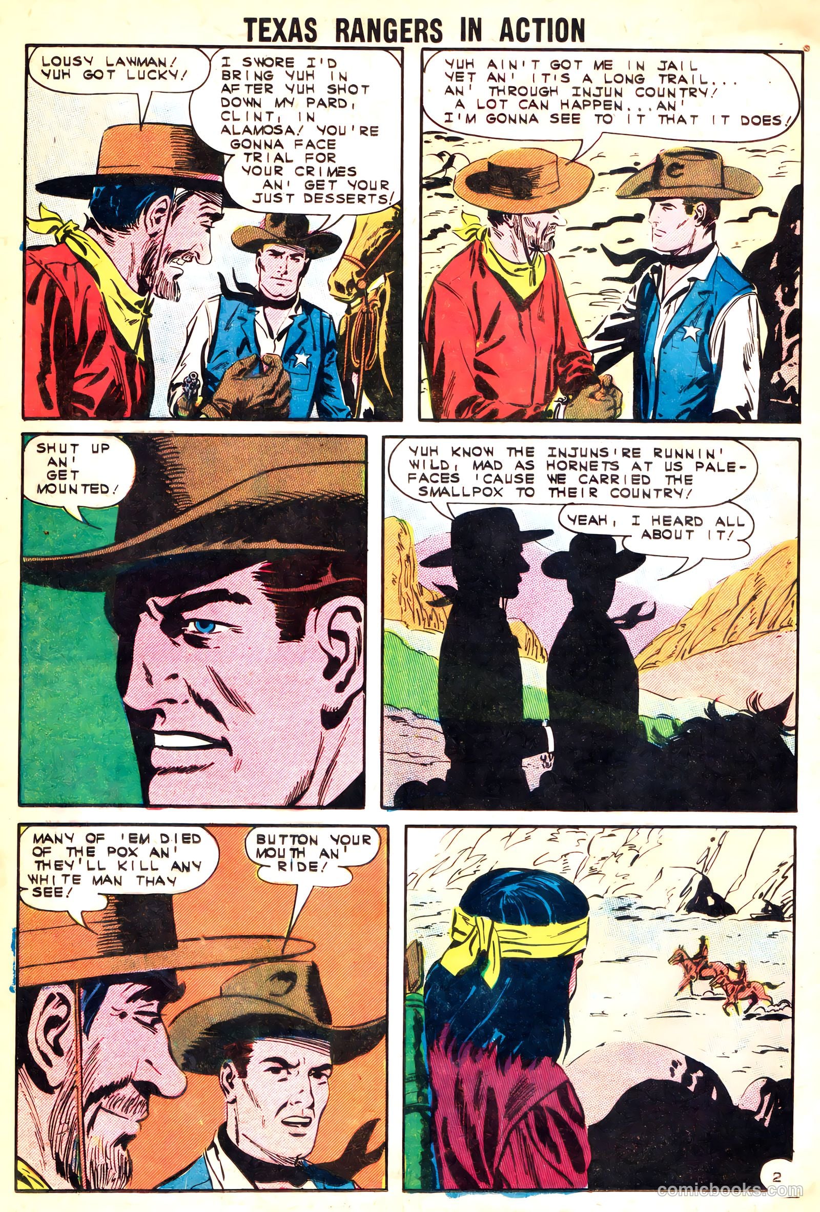 Texas Rangers in Action #37 (1963, Charlton) — page 12 of 36