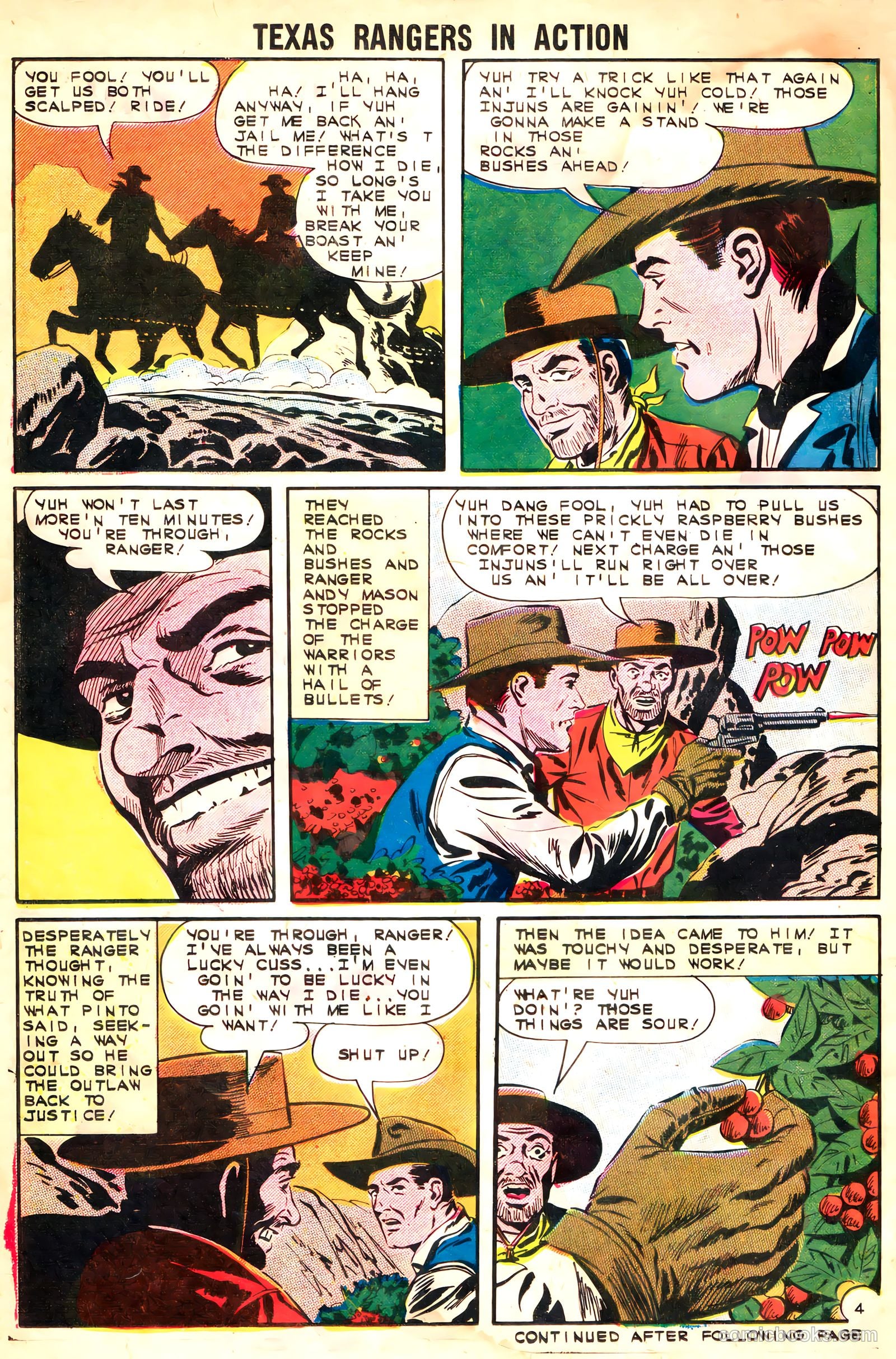 Texas Rangers in Action #37 (1963, Charlton) — page 14 of 36