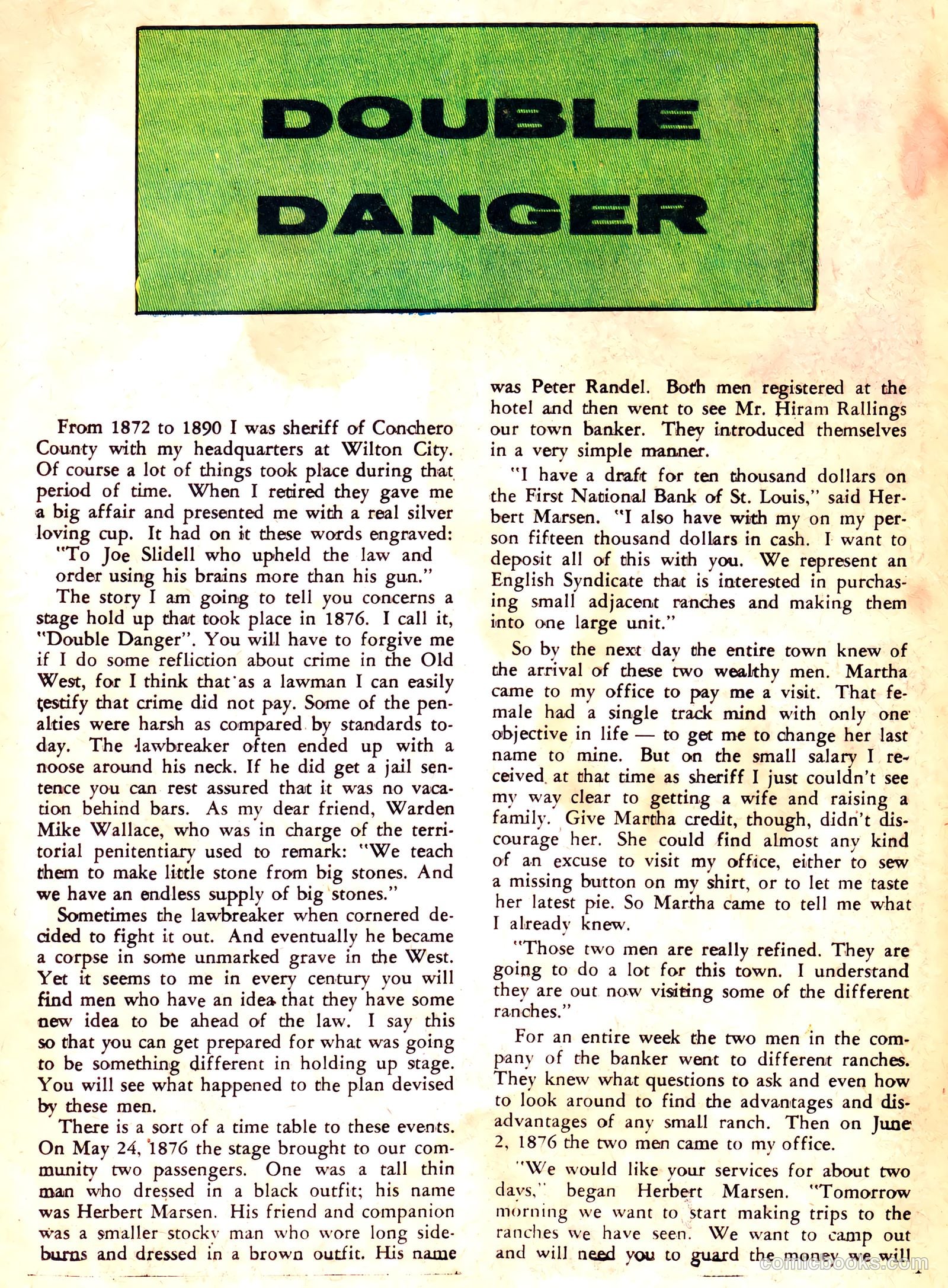 Texas Rangers in Action #37 (1963, Charlton) — page 17 of 36