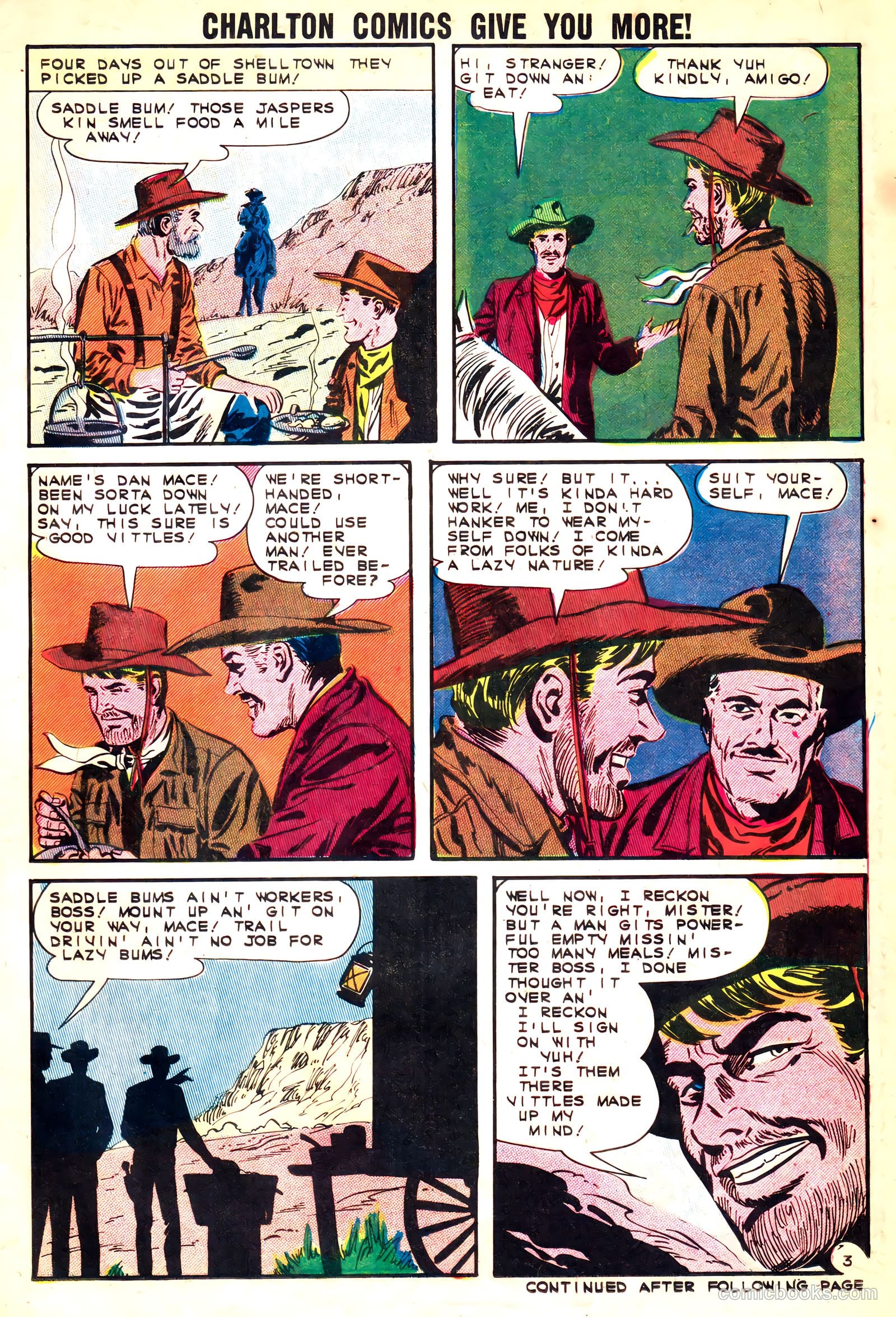 Texas Rangers in Action #37 (1963, Charlton) — page 21 of 36