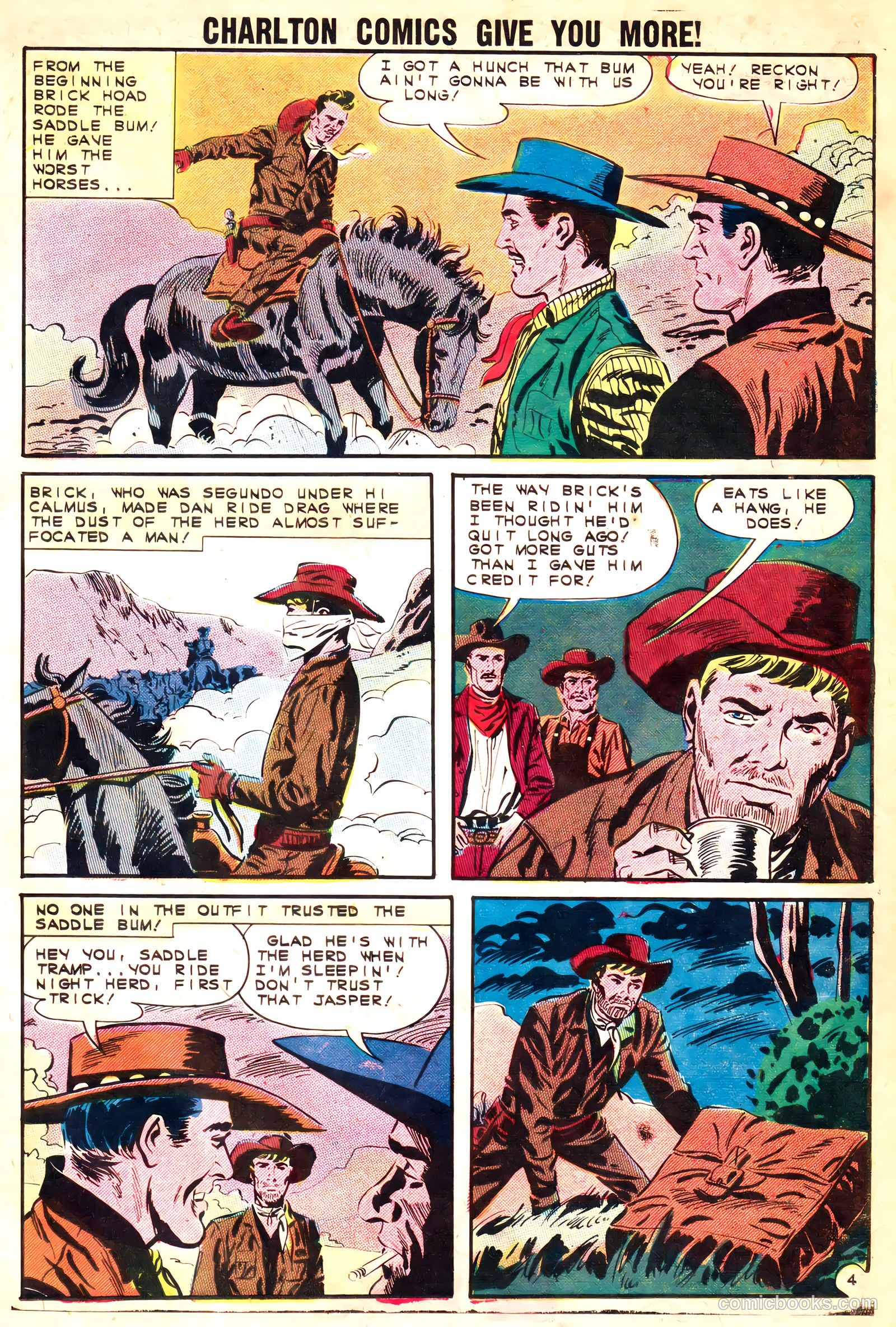 Texas Rangers in Action #37 (1963, Charlton) — page 23 of 36