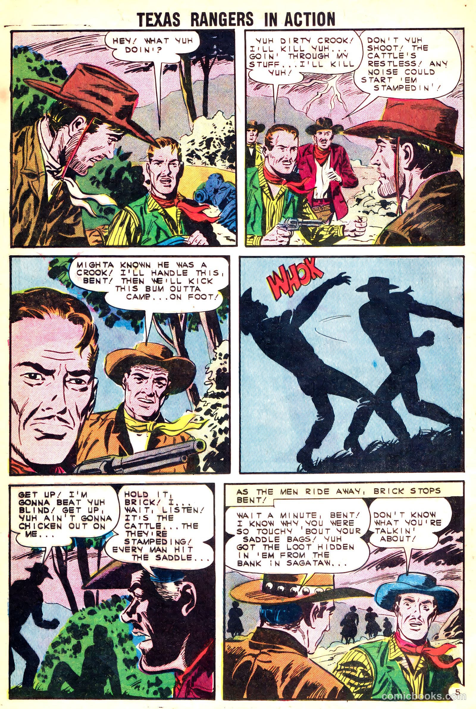 Texas Rangers in Action #37 (1963, Charlton) — page 24 of 36