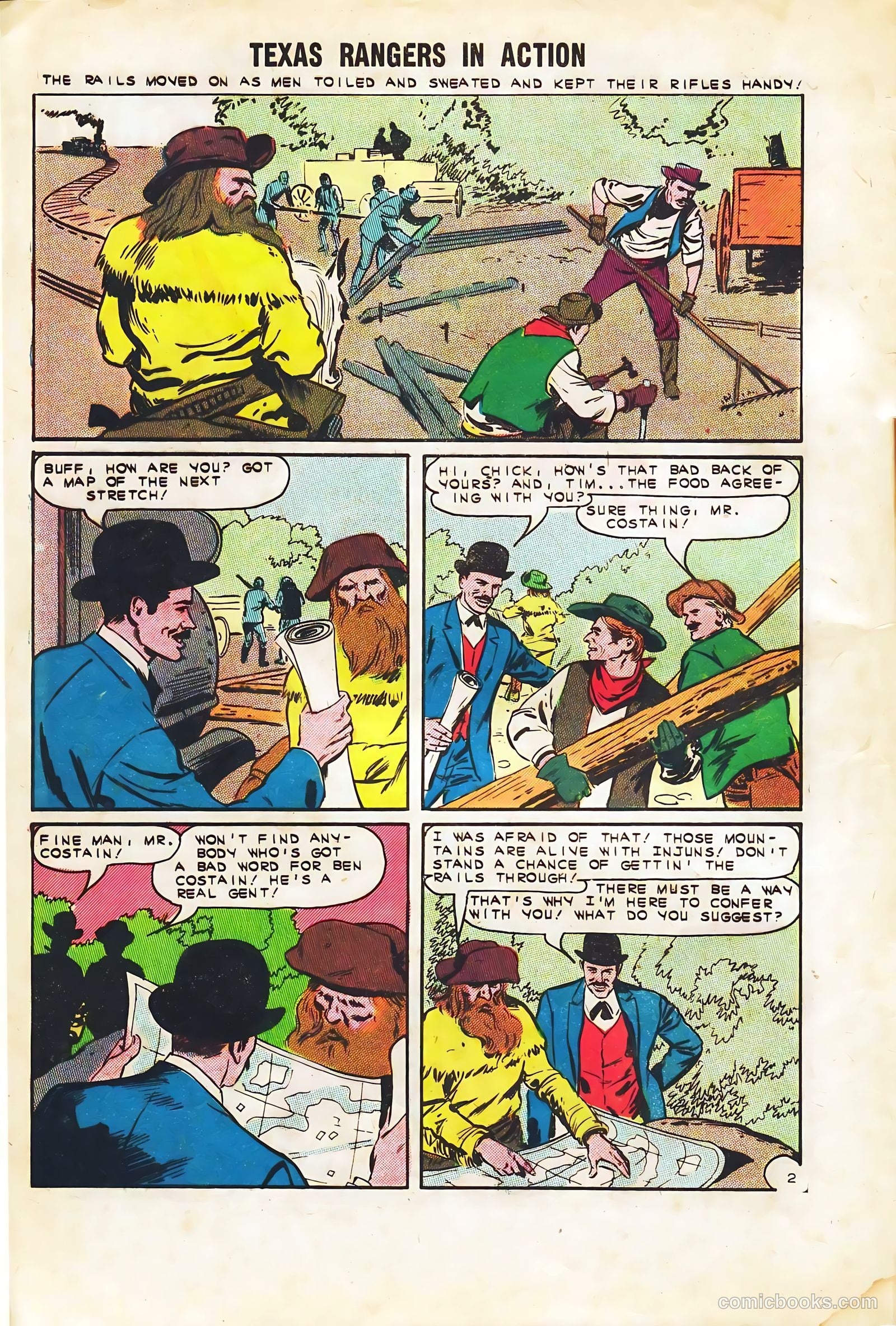 Texas Rangers in Action #40 (1963, Charlton) — page 4 of 36
