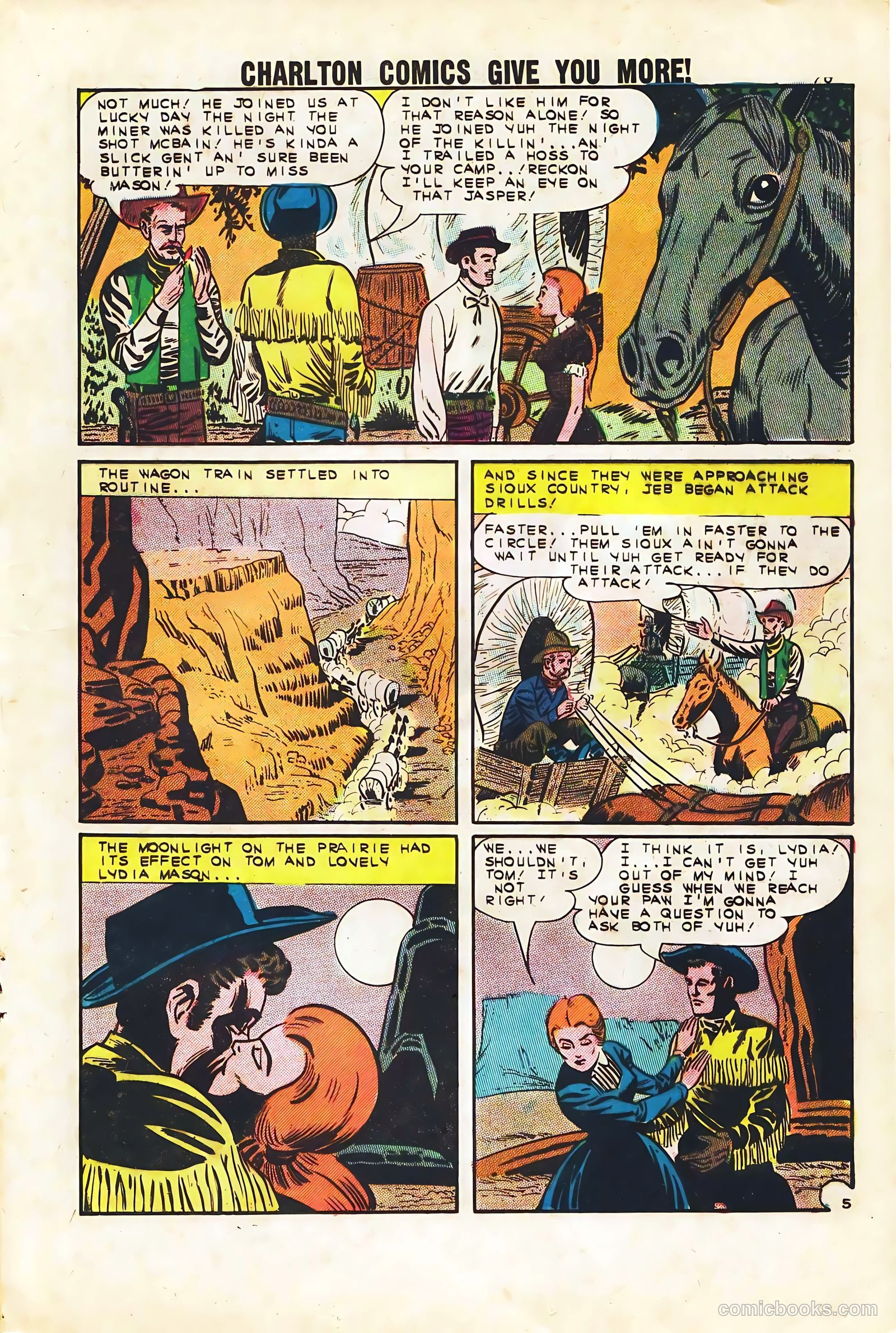 Texas Rangers in Action #40 (1963, Charlton) — page 17 of 36