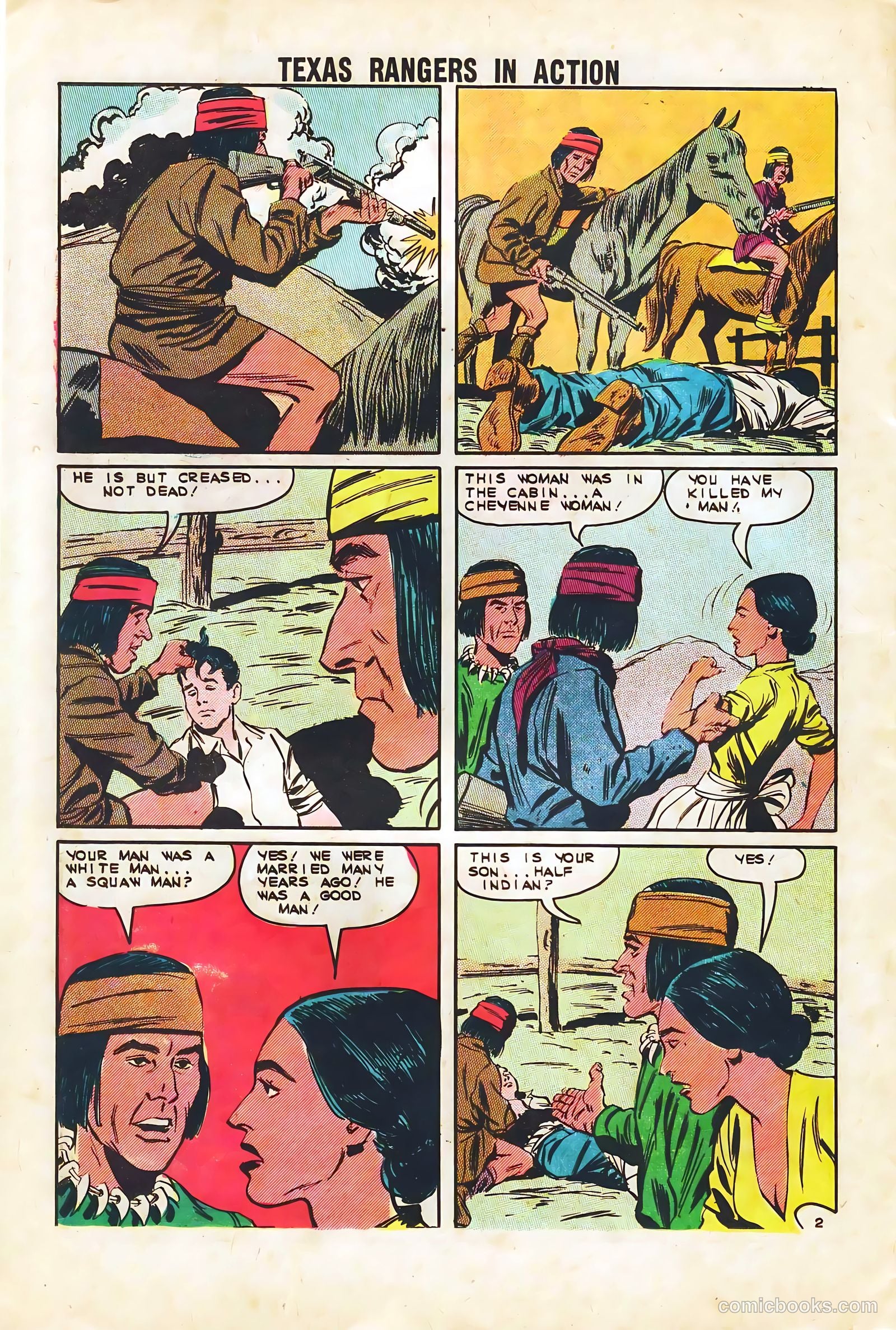 Texas Rangers in Action #40 (1963, Charlton) — page 26 of 36