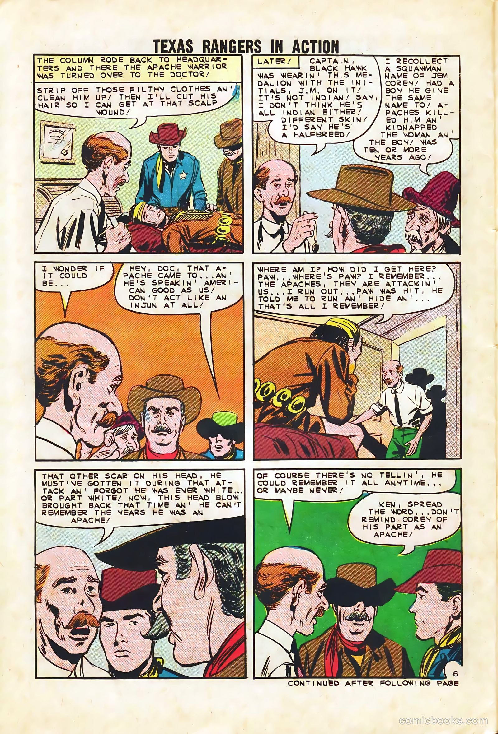 Texas Rangers in Action #40 (1963, Charlton) — page 30 of 36