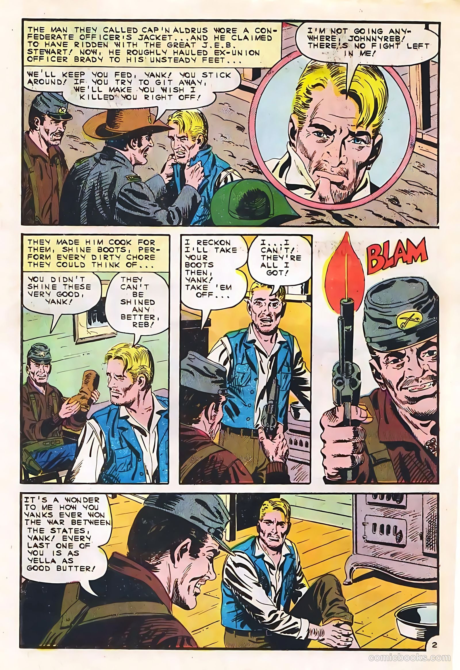 Texas Rangers in Action #53 (1965, Charlton) — page 15 of 36