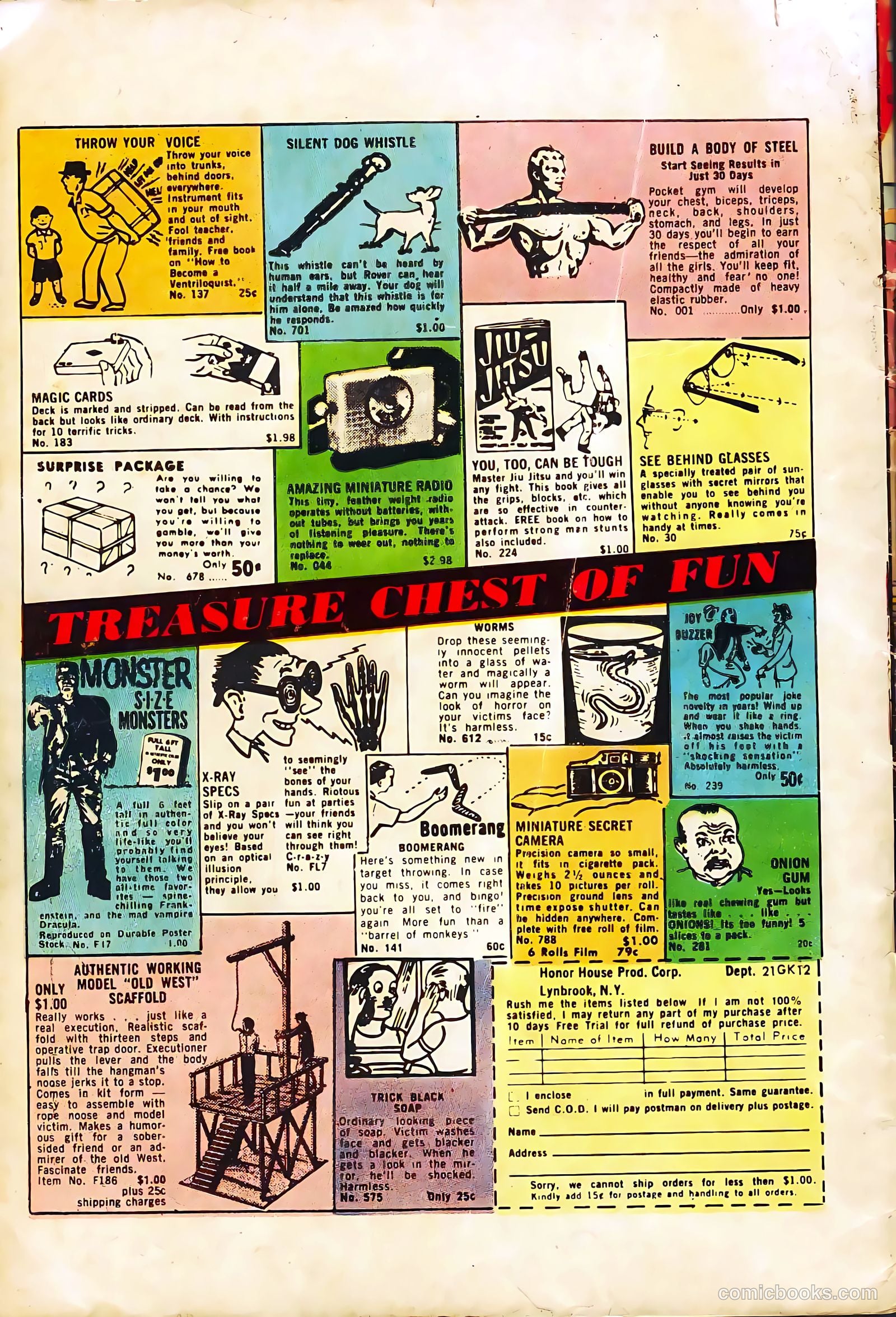 Texas Rangers in Action #53 (1965, Charlton) — page 36 of 36