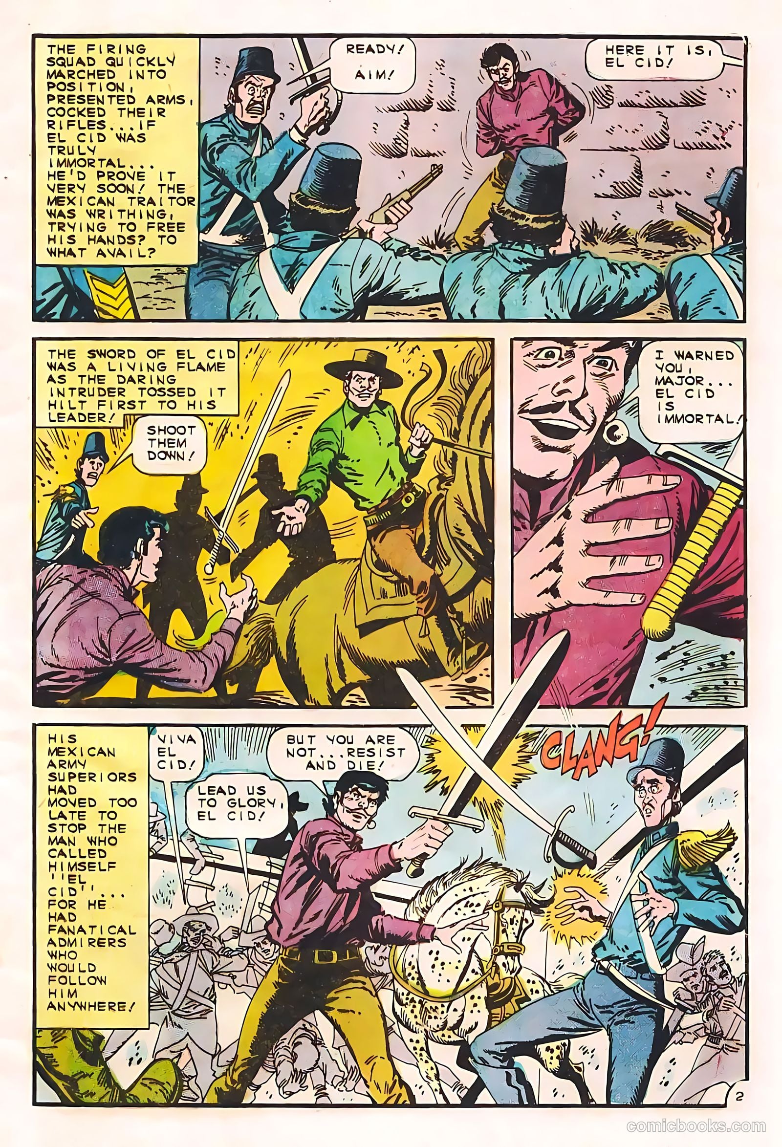 Texas Rangers in Action #55 (1966, Charlton) — page 5 of 36