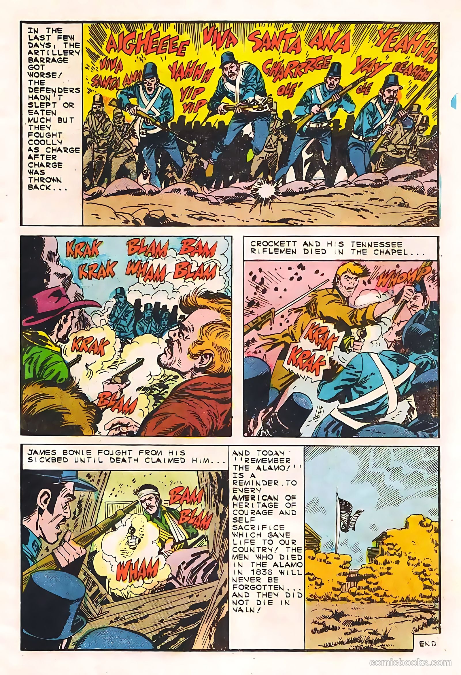 Texas Rangers in Action #55 (1966, Charlton) — page 15 of 36