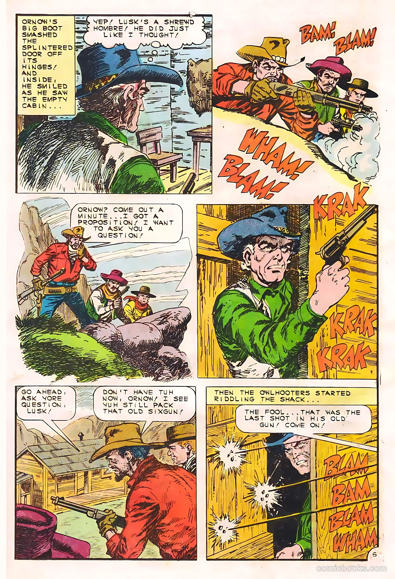 Texas Rangers in Action #55 (1966, Charlton) — page 26 of 36