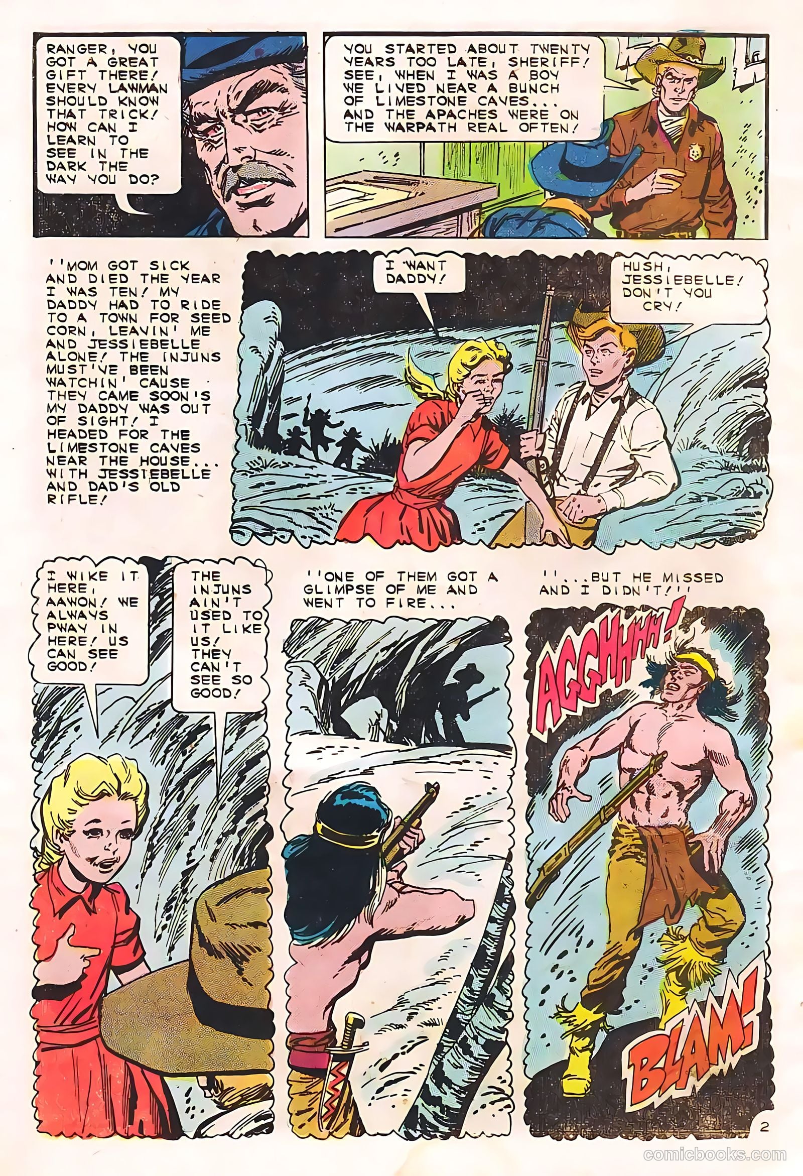 Texas Rangers in Action #55 (1966, Charlton) — page 30 of 36