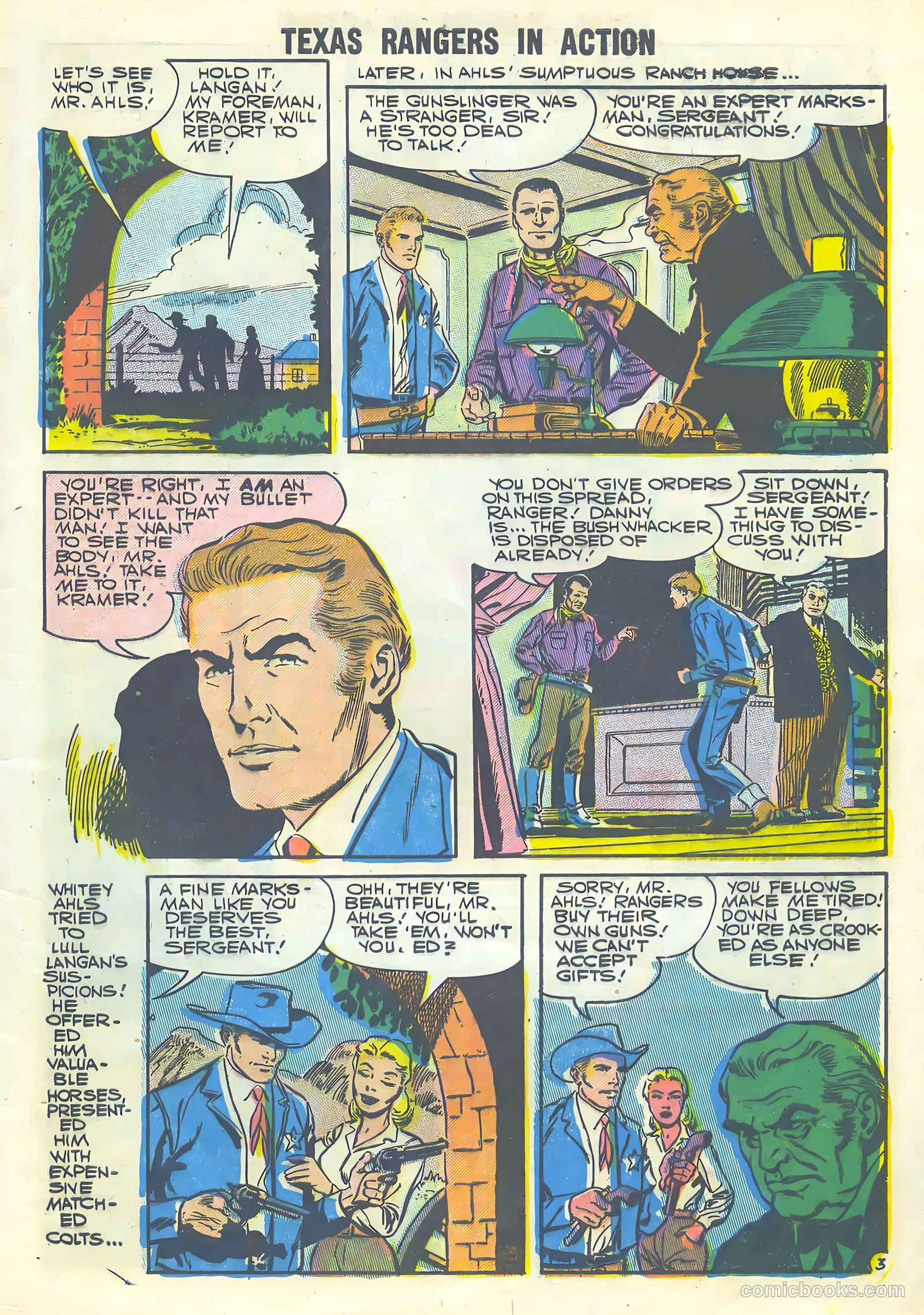 Texas Rangers in Action #8 (1957) — page 5 of 36