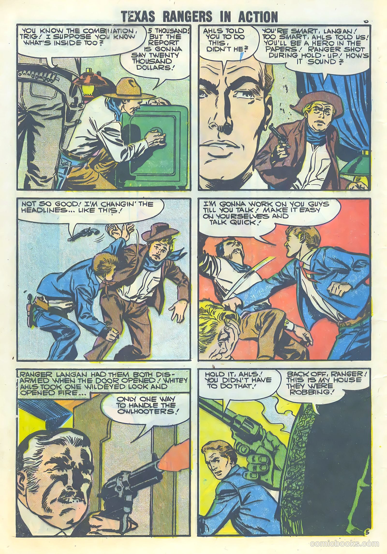 Texas Rangers in Action #8 (1957) — page 8 of 36