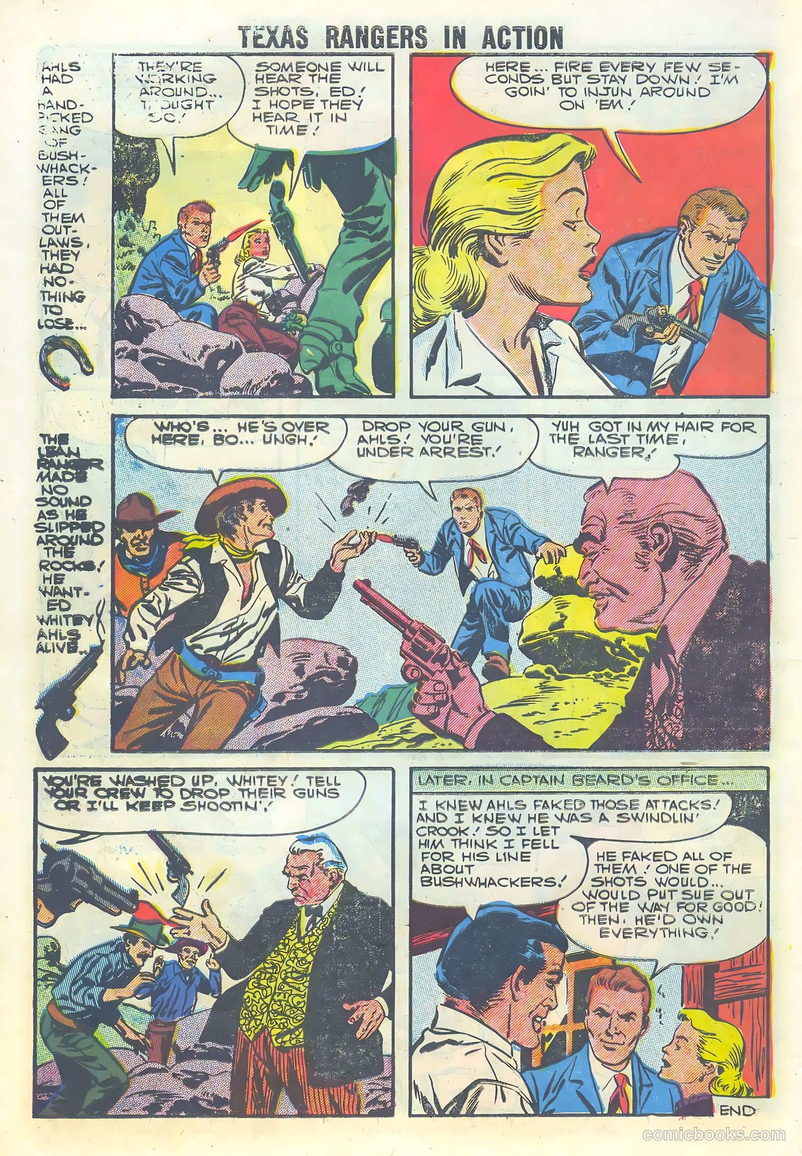 Texas Rangers in Action #8 (1957) — page 10 of 36