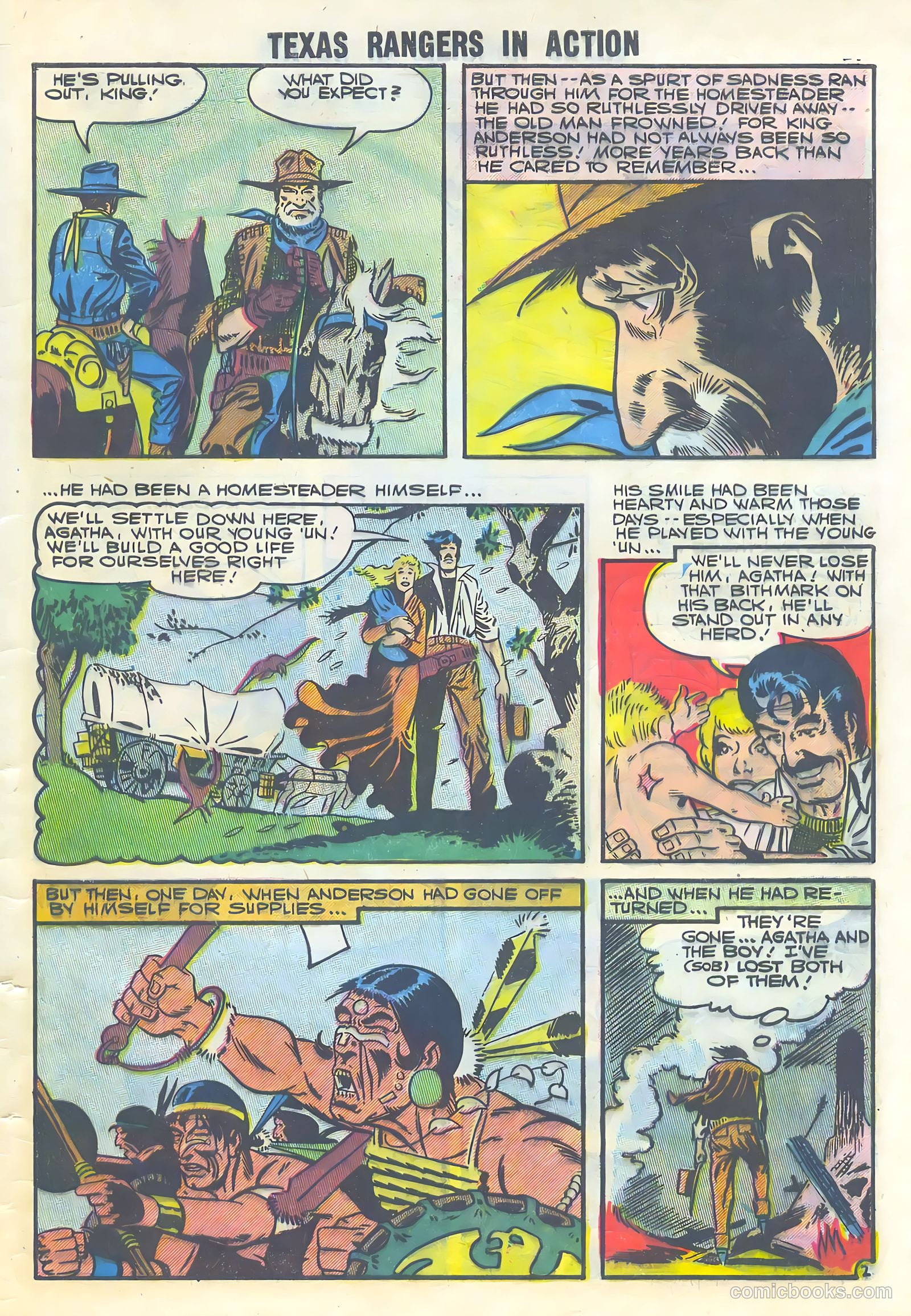 Texas Rangers in Action #8 (1957) — page 29 of 36