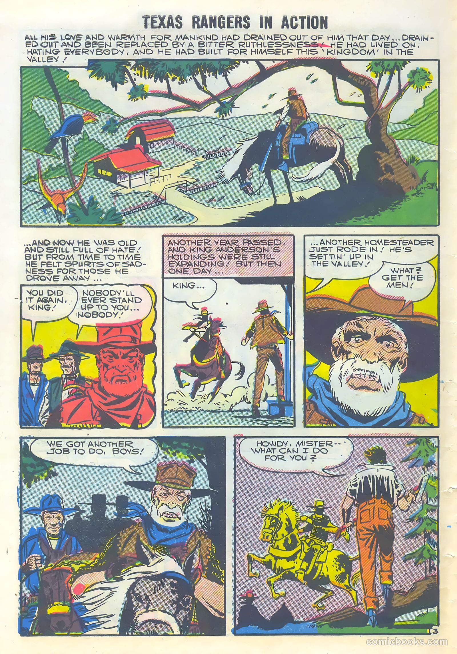 Texas Rangers in Action #8 (1957) — page 30 of 36