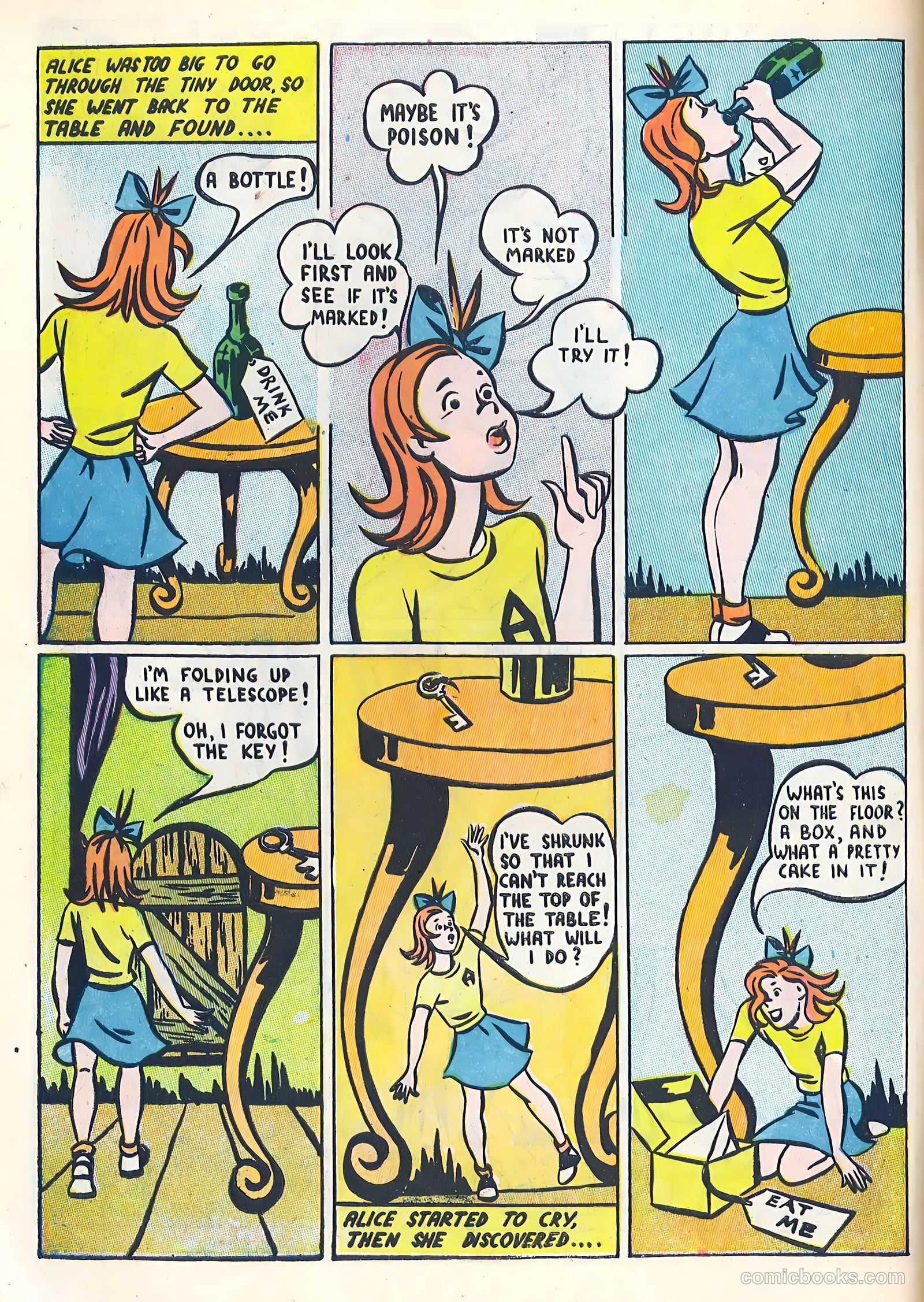 The Adventures of Alice #1 (1945) — page 6