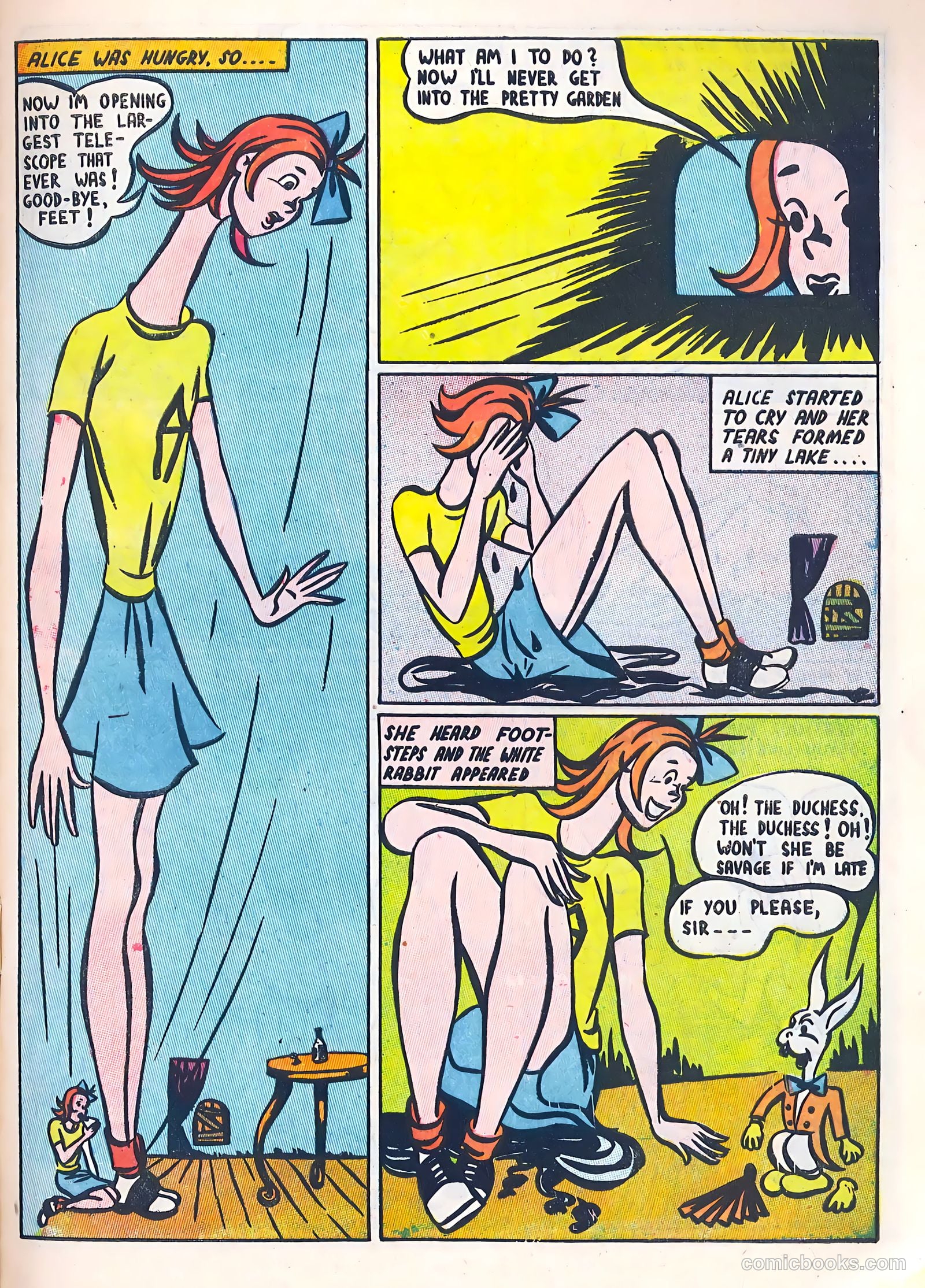 The Adventures of Alice #1 (1945) — page 7