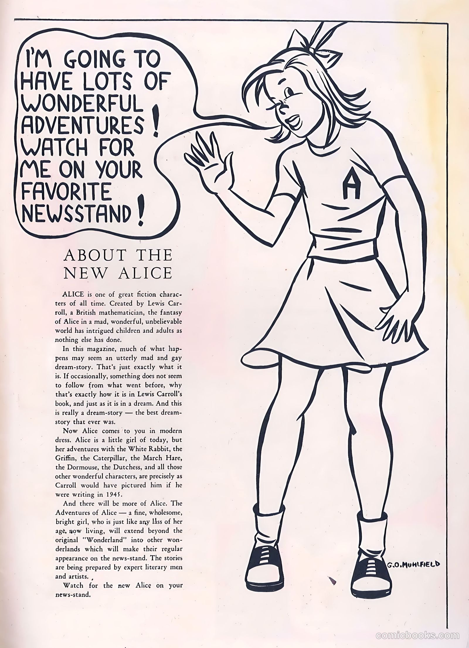 The Adventures of Alice #1 (1945) — page 35