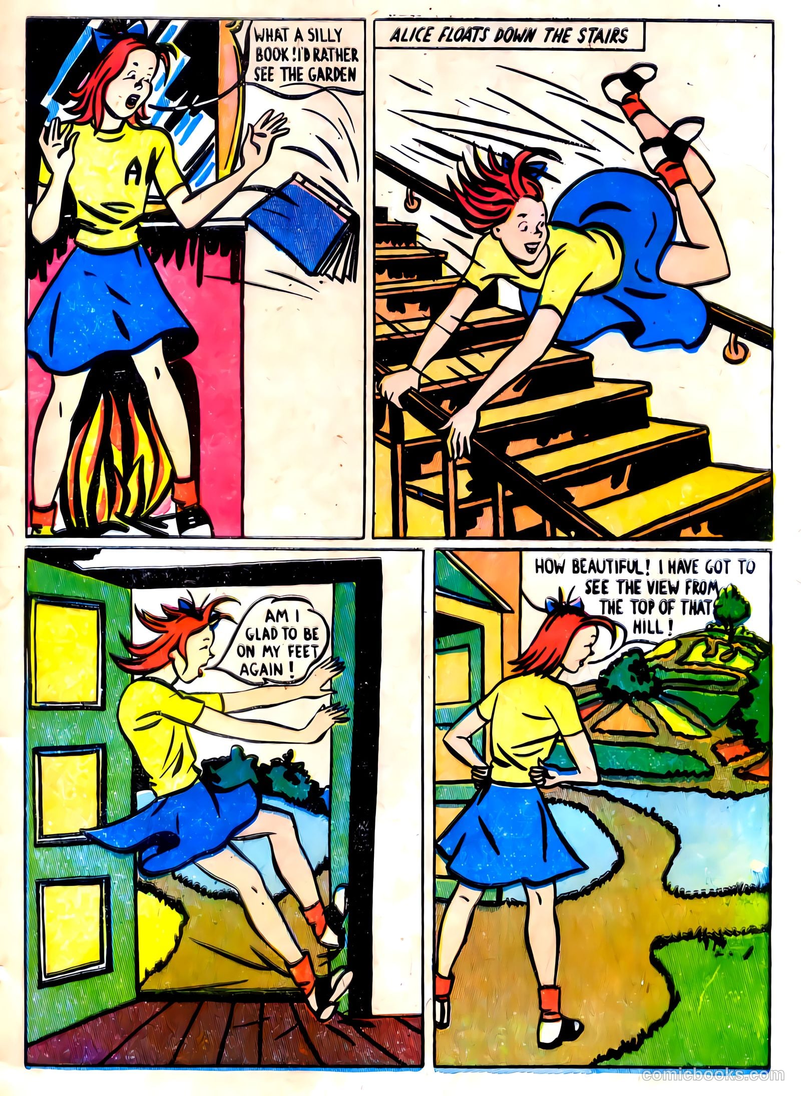 The Adventures of Alice #2 (1946) — page 9