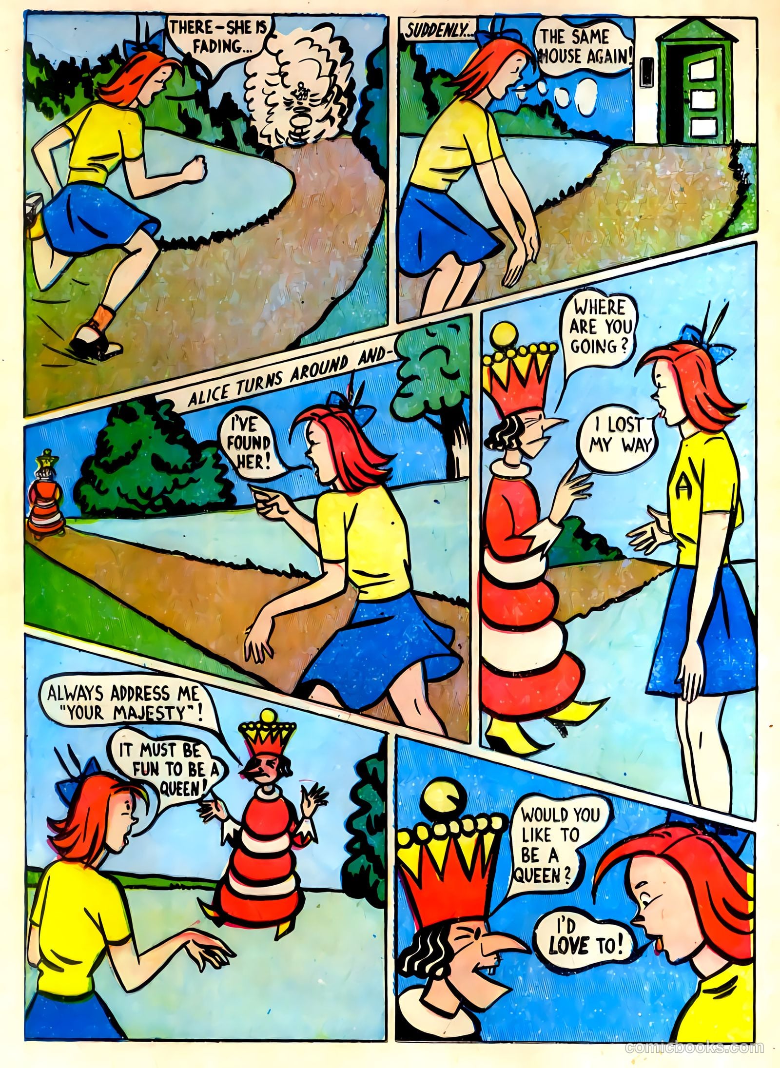 The Adventures of Alice #2 (1946) — page 12