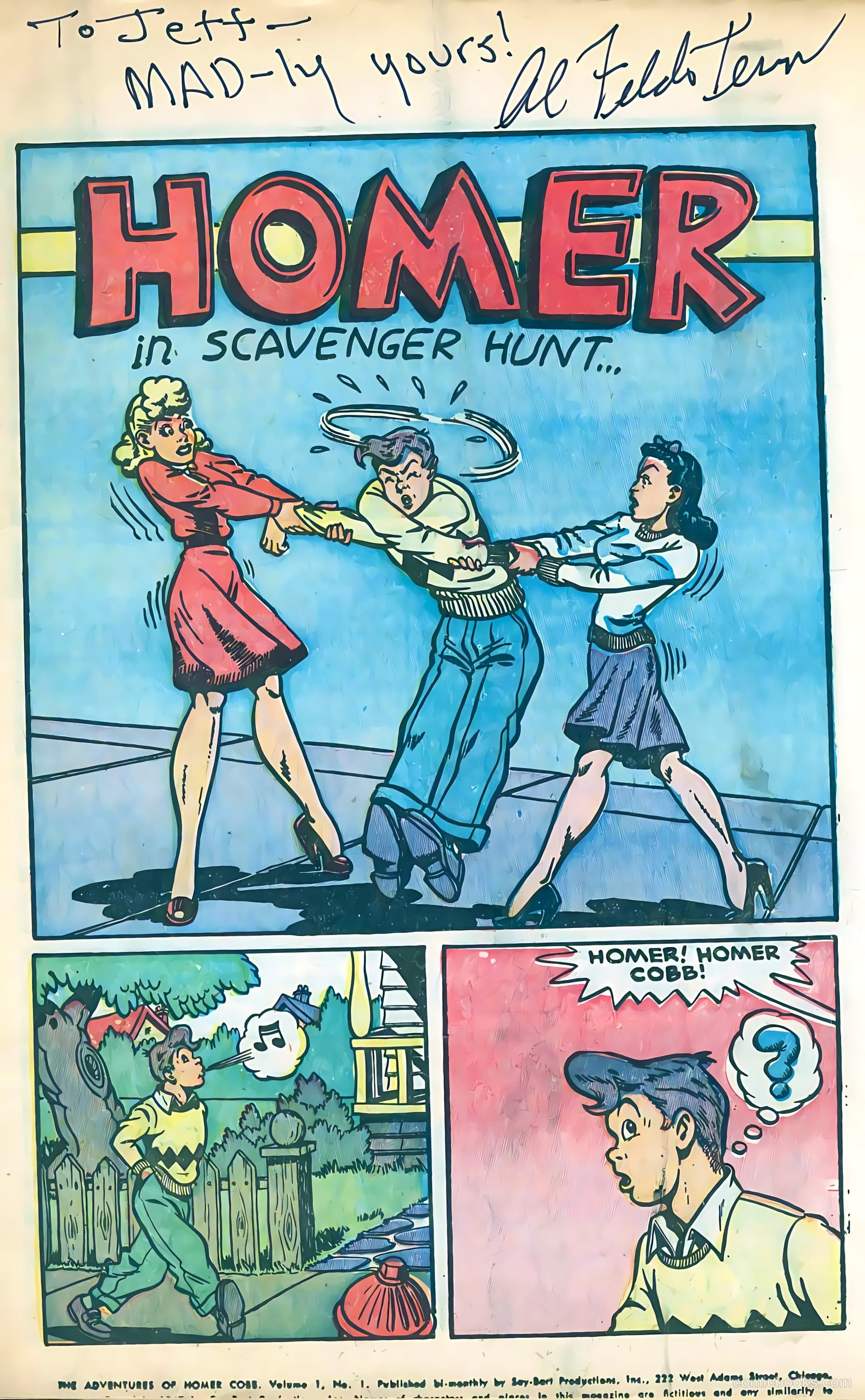 The Adventures of Homer Cobb #1 (1947) — page 3