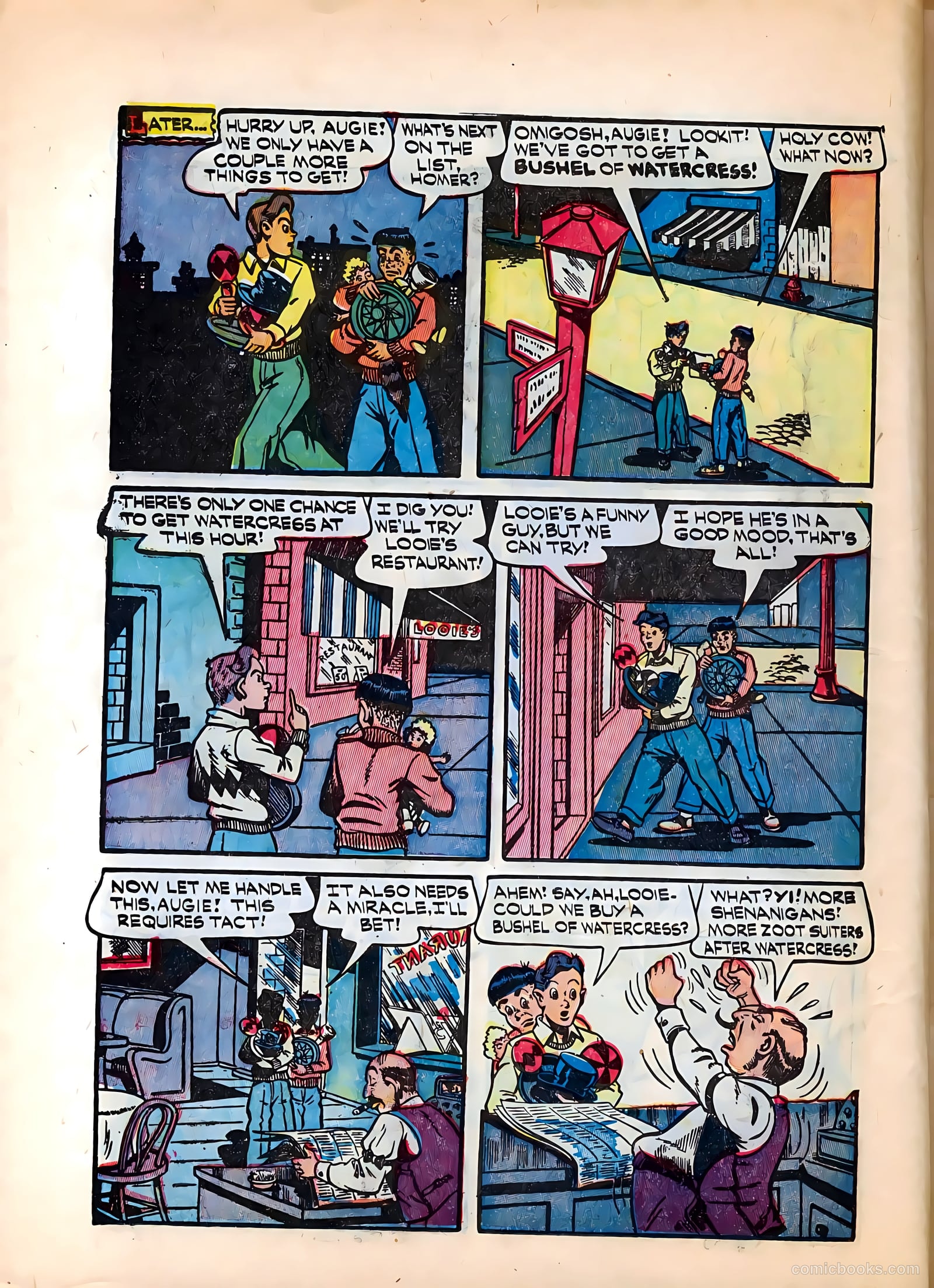 The Adventures of Homer Cobb #1 (1947) — page 8