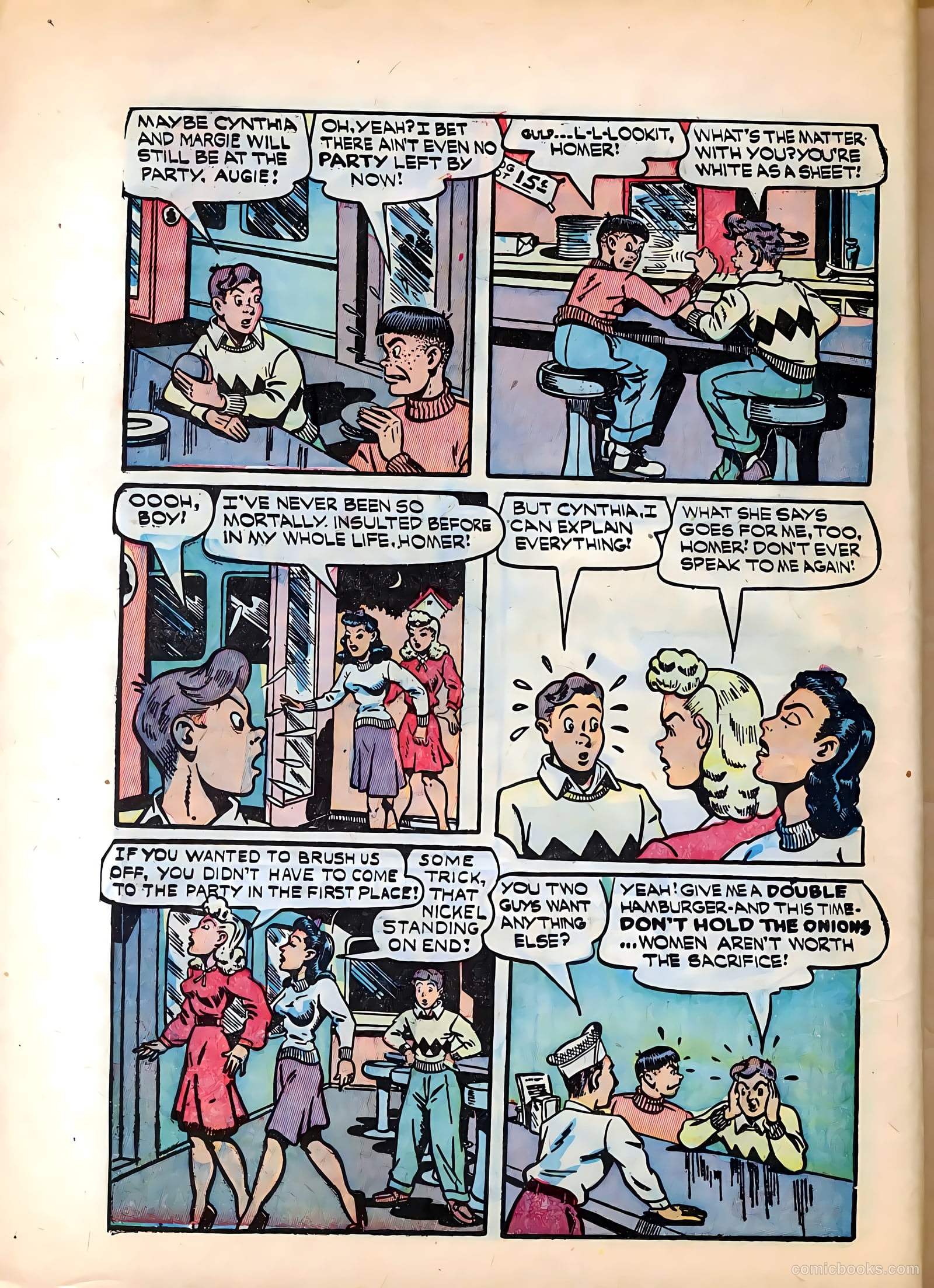 The Adventures of Homer Cobb #1 (1947) — page 12