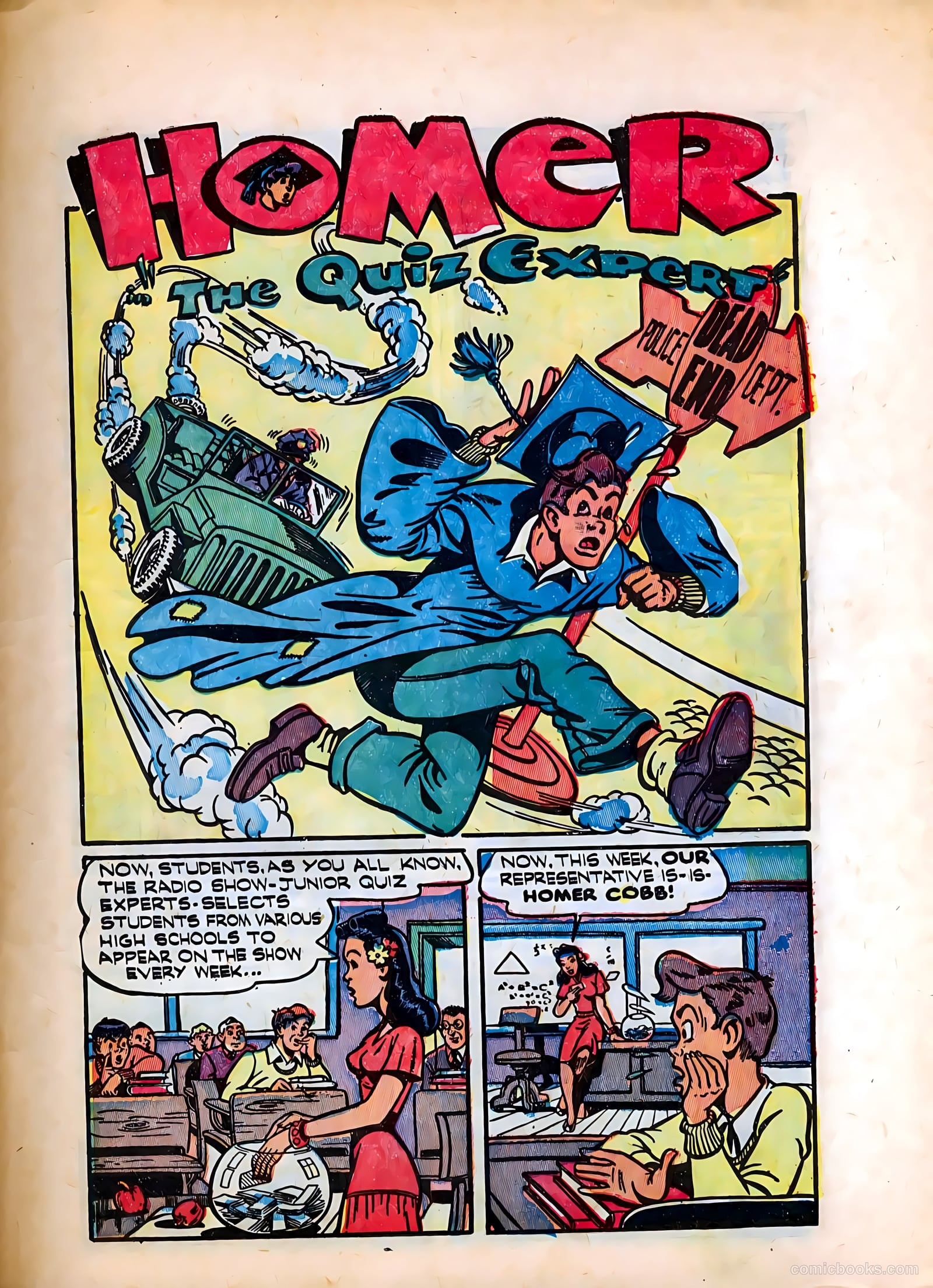 The Adventures of Homer Cobb #1 (1947) — page 13