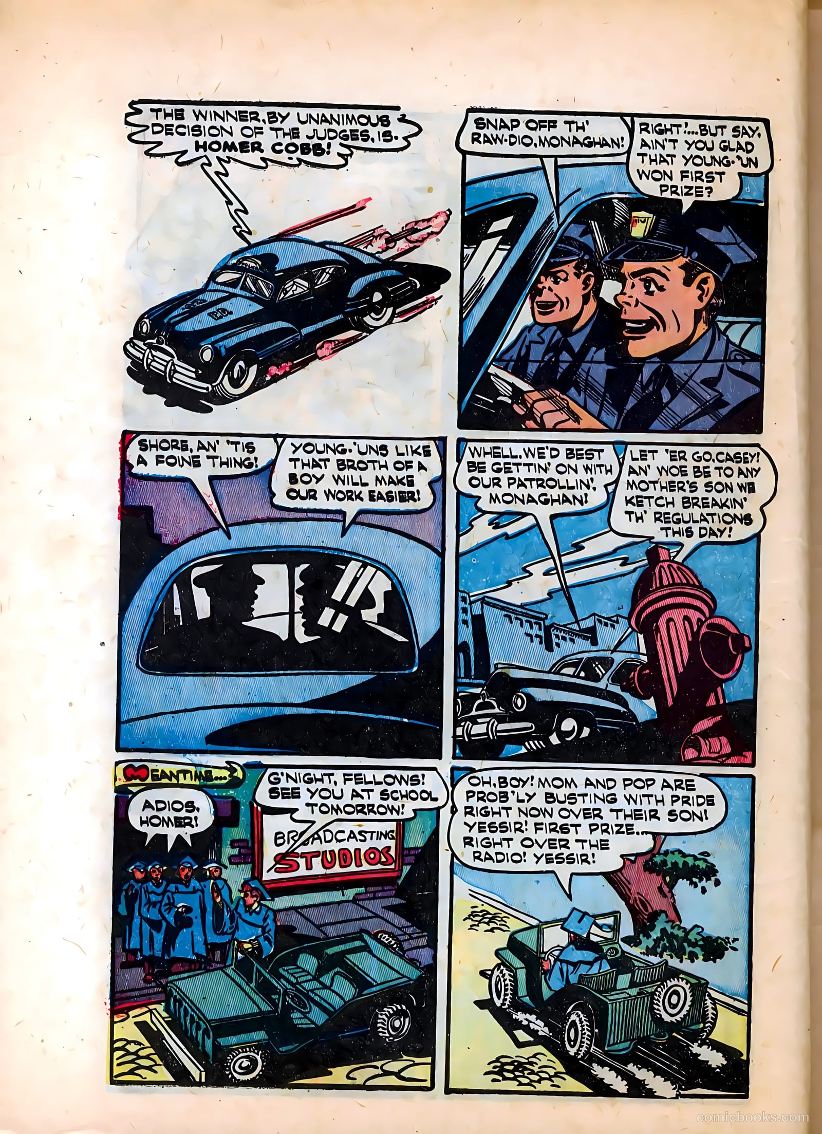 The Adventures of Homer Cobb #1 (1947) — page 16