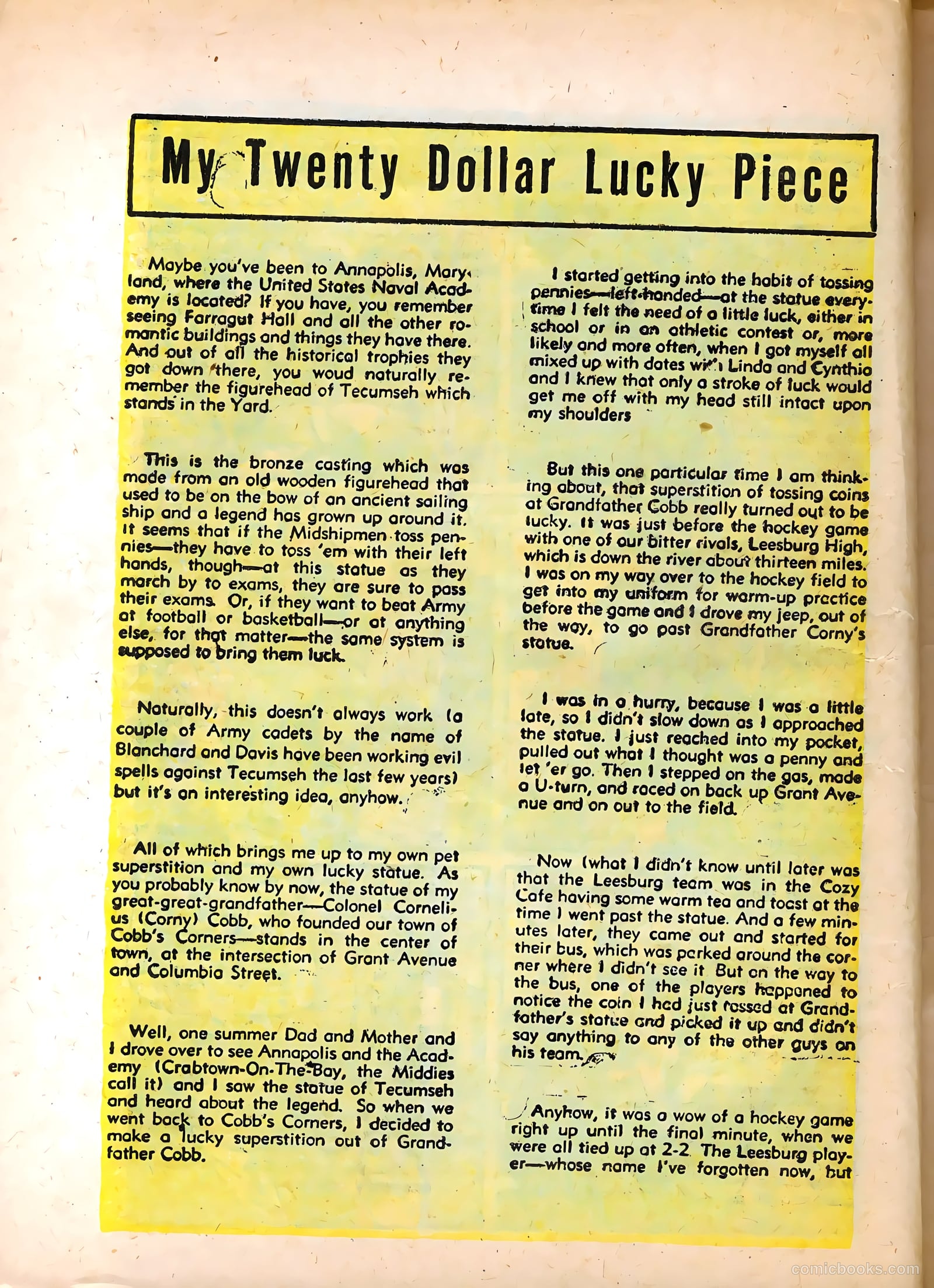 The Adventures of Homer Cobb #1 (1947) — page 22