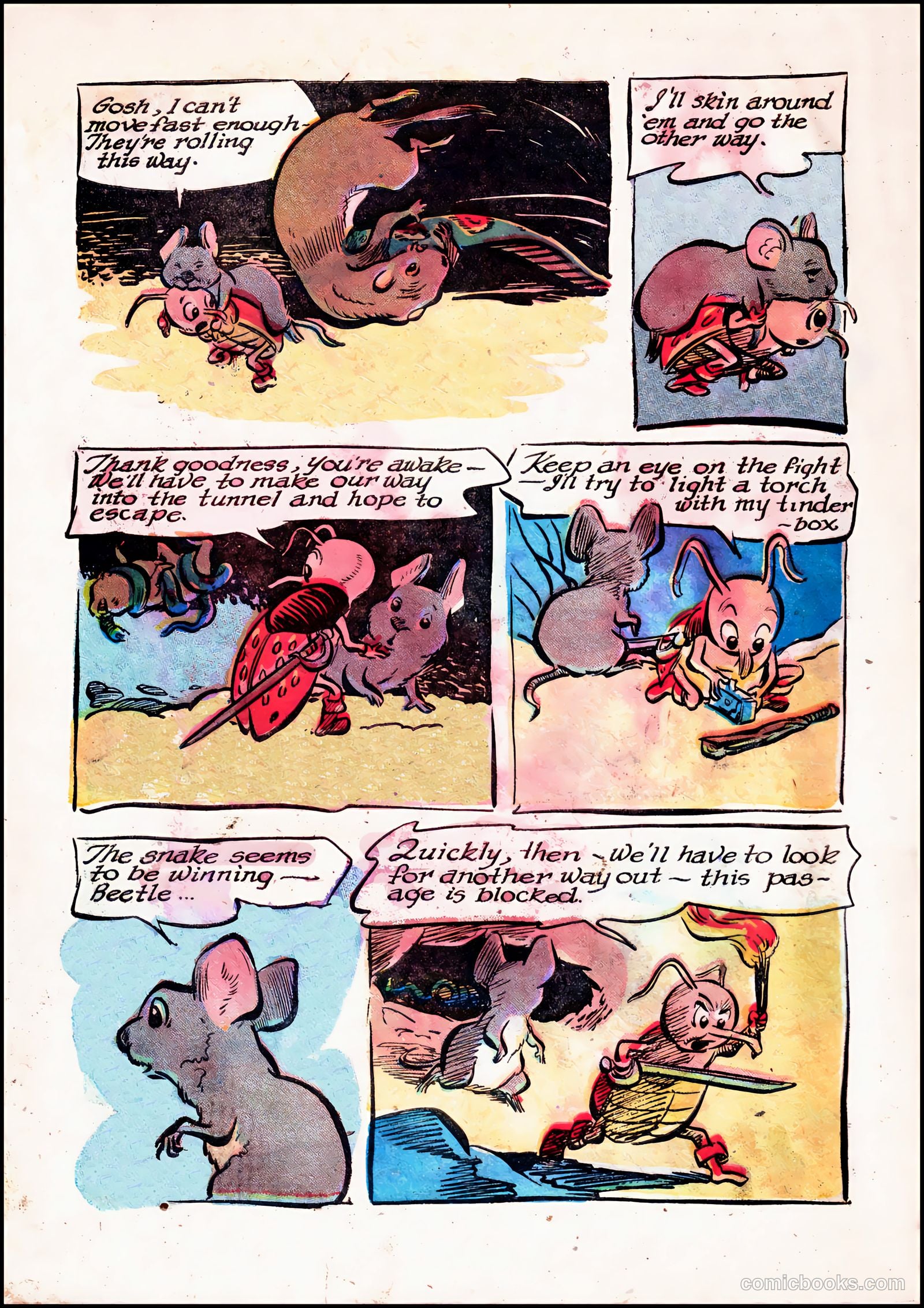 The Adventures of Peter Wheat #10 (1949, Peter Wheat Bread and Bakers Associates) — page 4 of 15