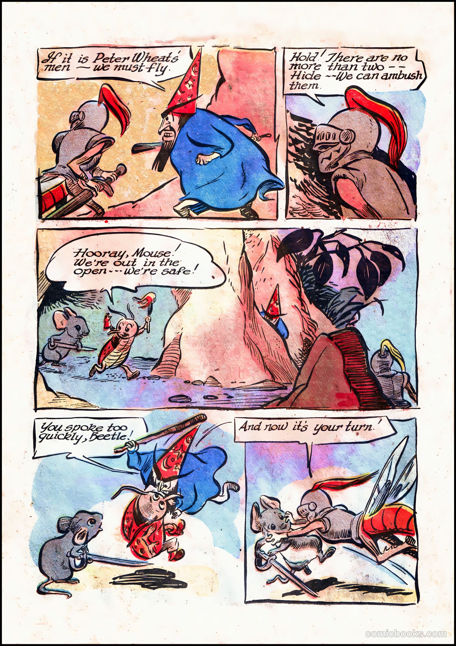 The Adventures of Peter Wheat #10 (1949, Peter Wheat Bread and Bakers Associates) — page 7 of 15