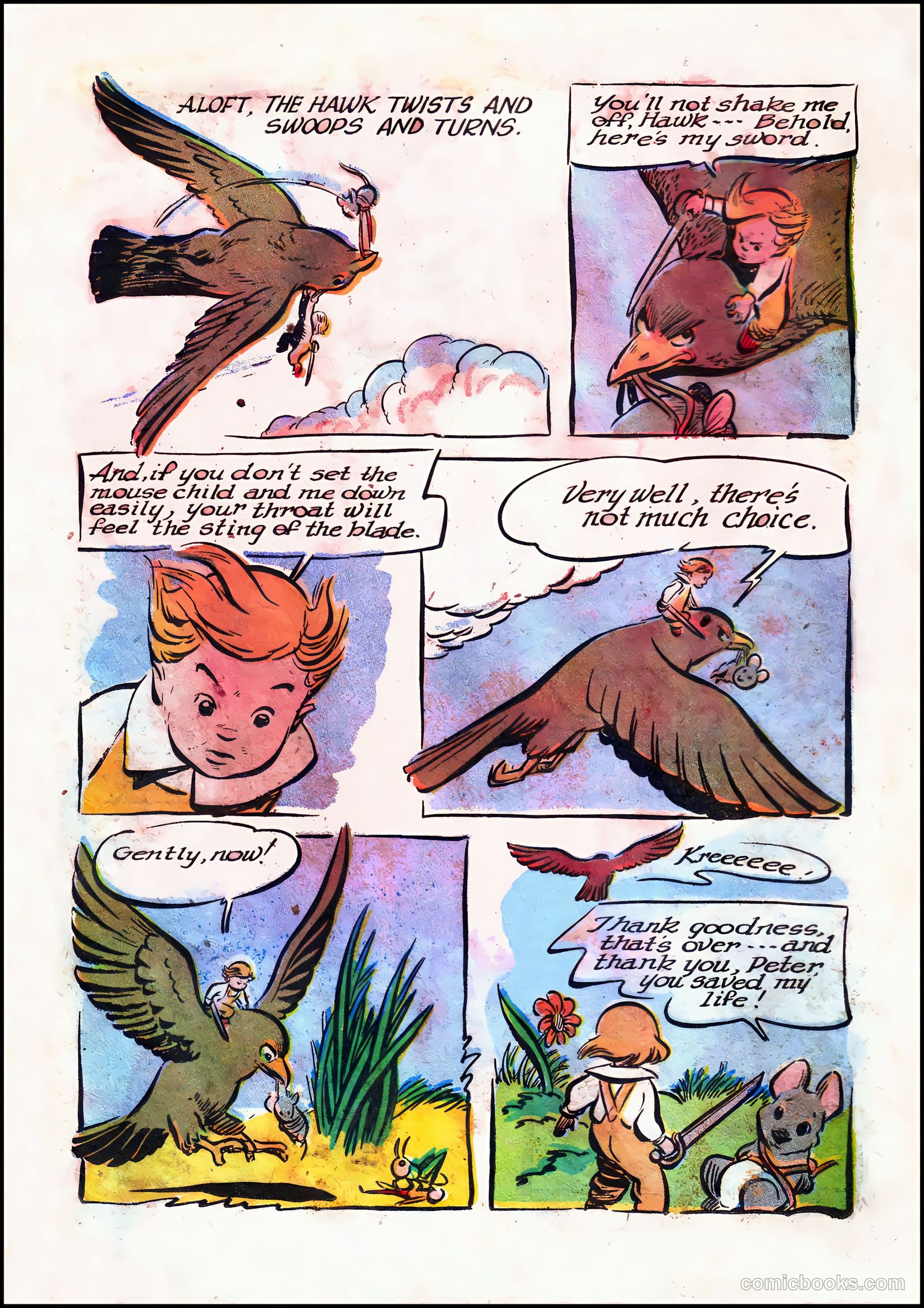 The Adventures of Peter Wheat #10 (1949, Peter Wheat Bread and Bakers Associates) — page 12 of 15