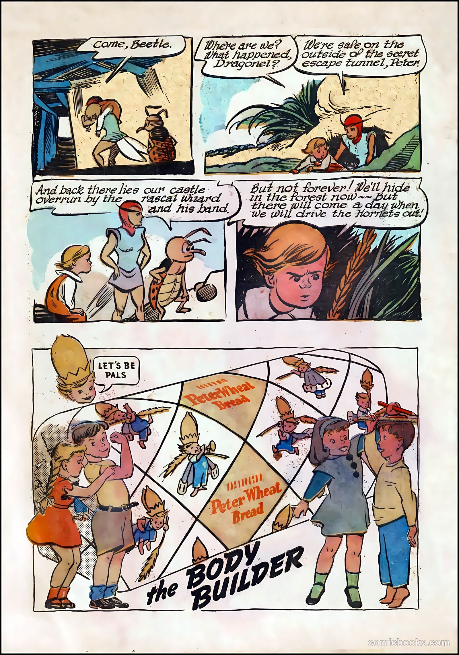 The Adventures of Peter Wheat #14 (1949, Bakers Associates, Inc.) — page 16 of 16