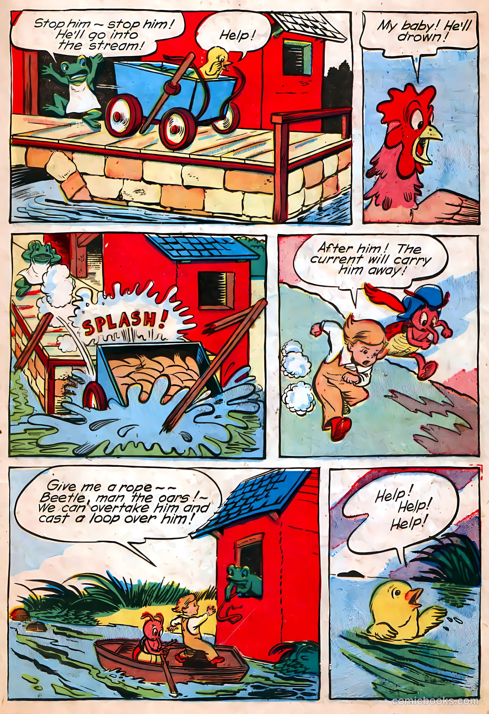 The Adventures of Peter Wheat #19 (1949, Bakers Associates, Inc.) — page 9 of 16