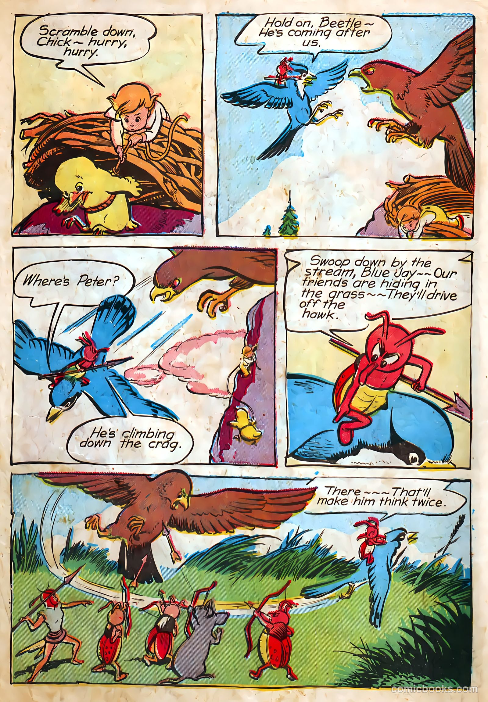 The Adventures of Peter Wheat #19 (1949, Bakers Associates, Inc.) — page 14 of 16