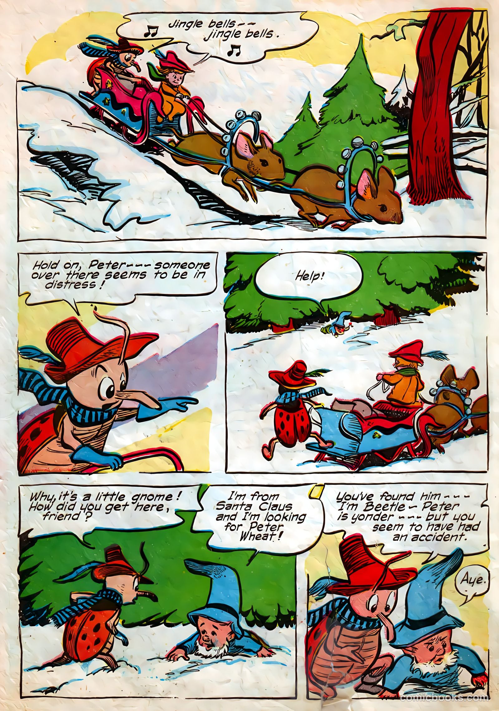 The Adventures of Peter Wheat #21 (1949, Peter Wheat Bread and Bakers Associates) — page 2 of 16