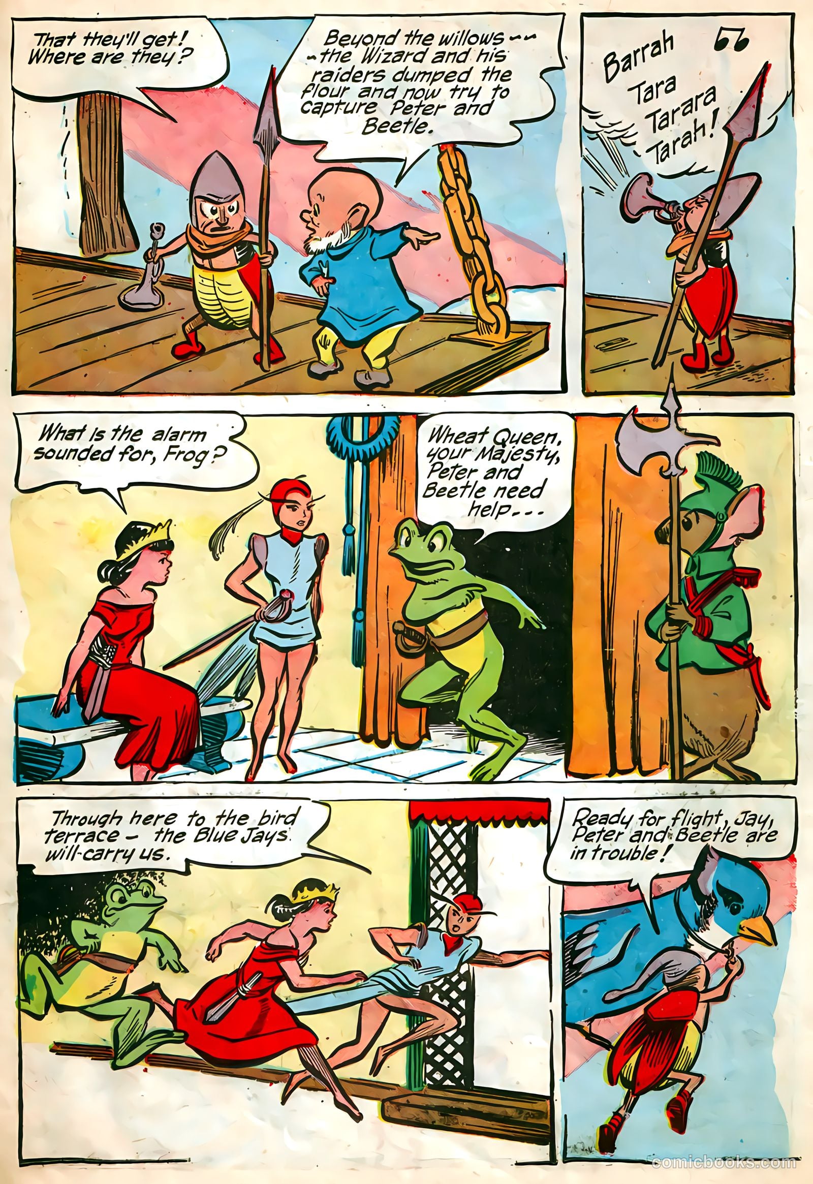 The Adventures of Peter Wheat #21 (1949, Peter Wheat Bread and Bakers Associates) — page 9 of 16